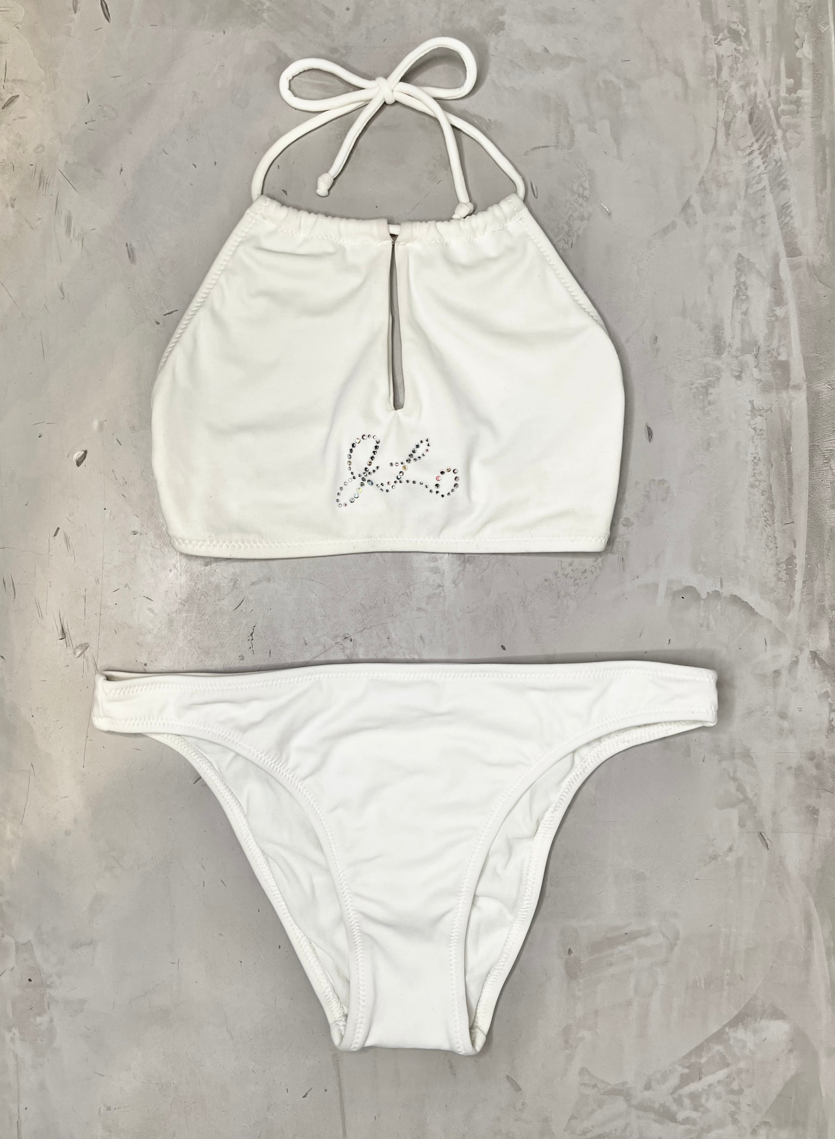 Bikini JLO con tirantes ajustables y acabado de calidad para un outfit playero sofisticado y moderno