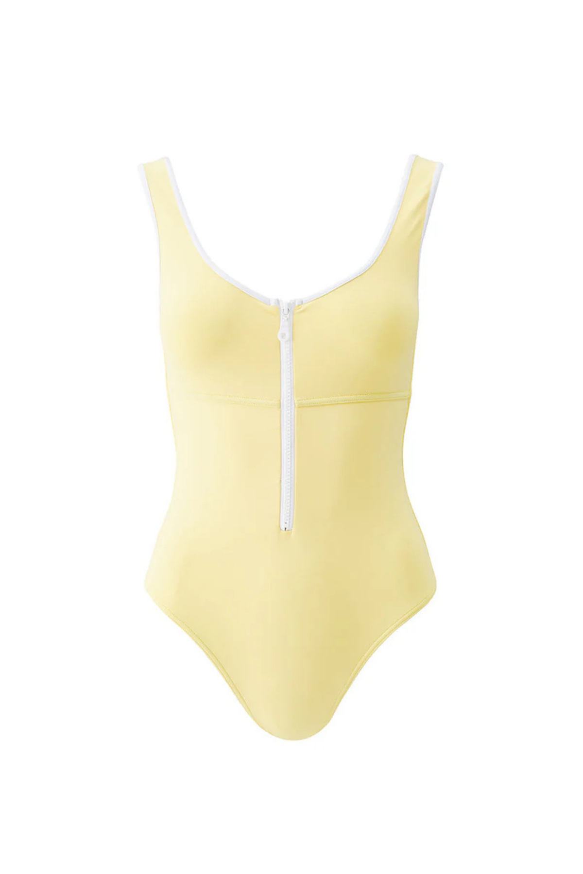 Melissa Odabash Bellino Yellow/White Swimsuit