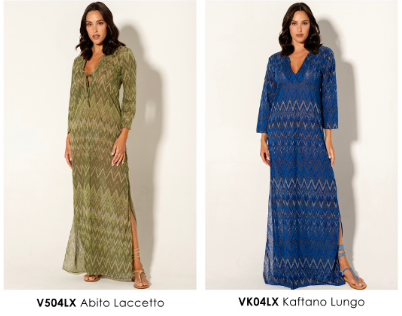 Kaftan Largo Blu - Glam Barcelona
