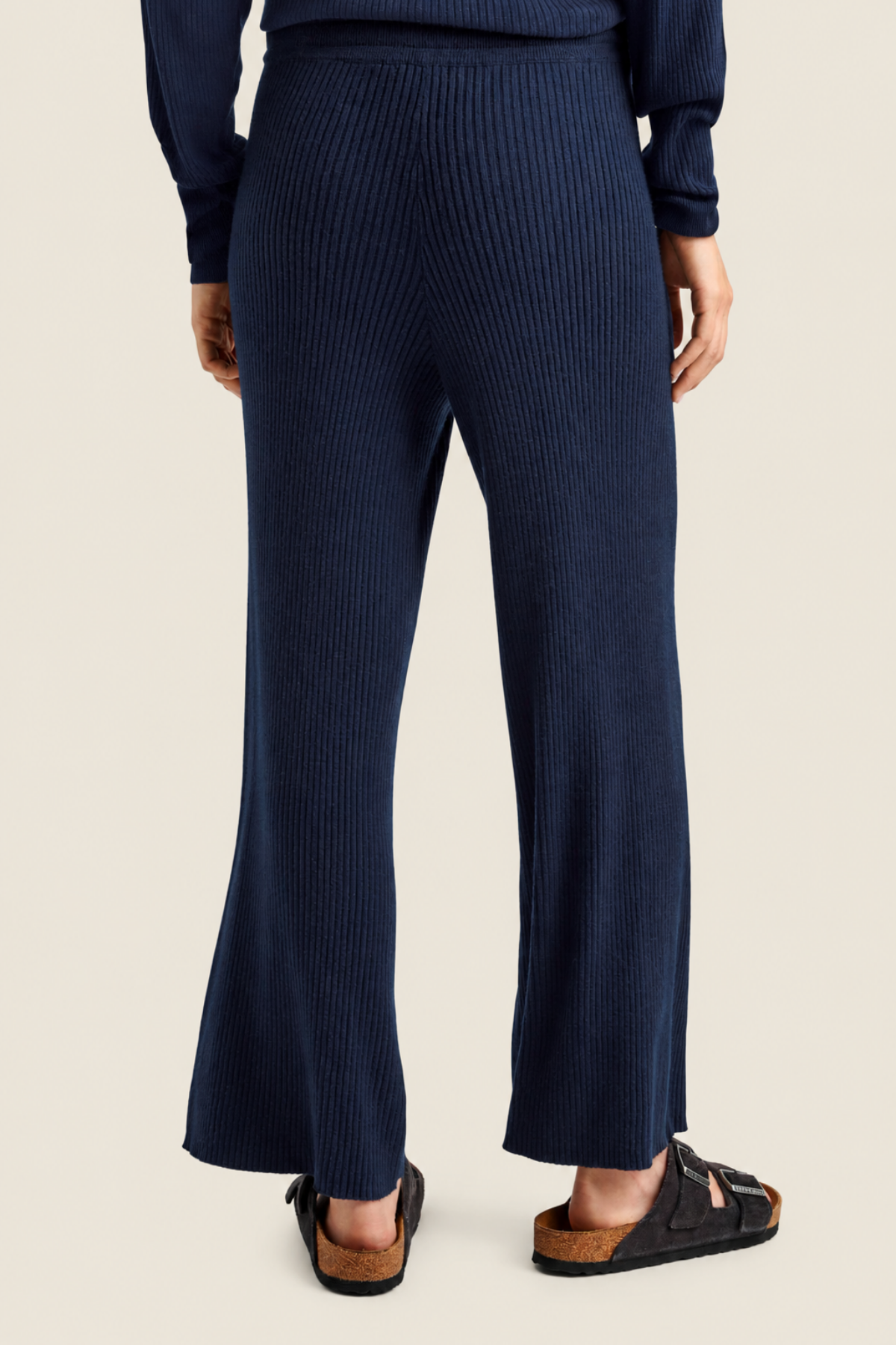 Splendid Georgie Cashblend Rib Pant Black