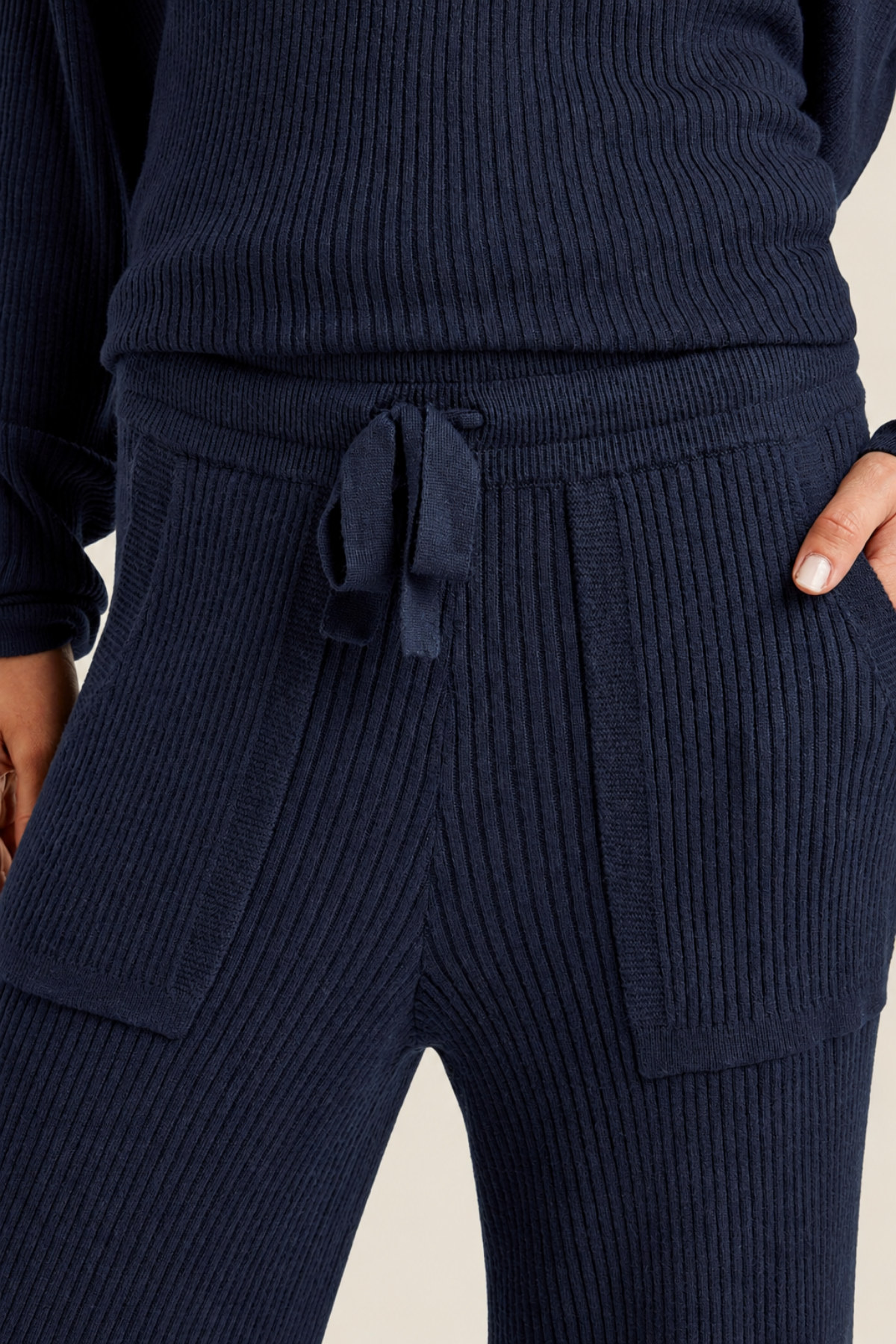 Splendid Georgie Cashblend Rib Pant Tawny Heather