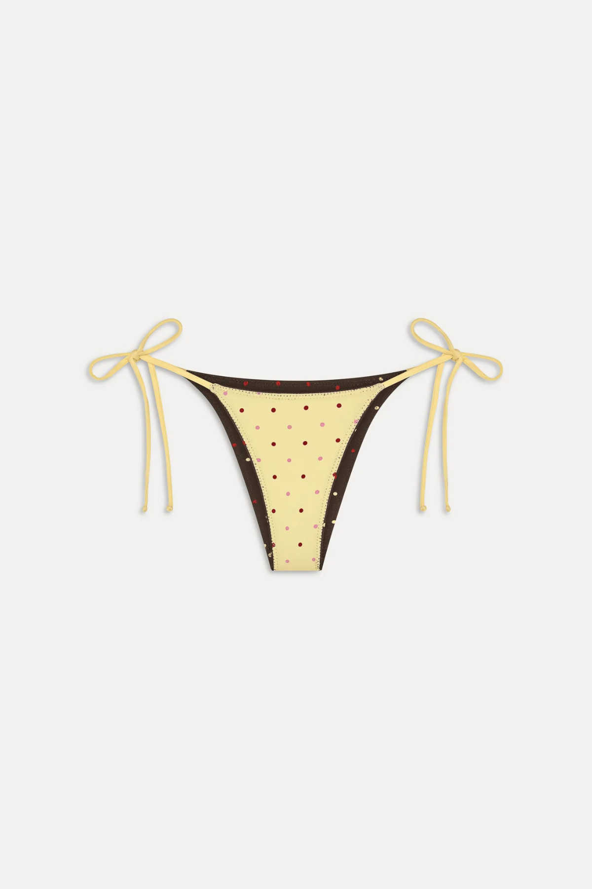 Braguita reversible con doble diseño en tonos oscuros y claros estilo elegante