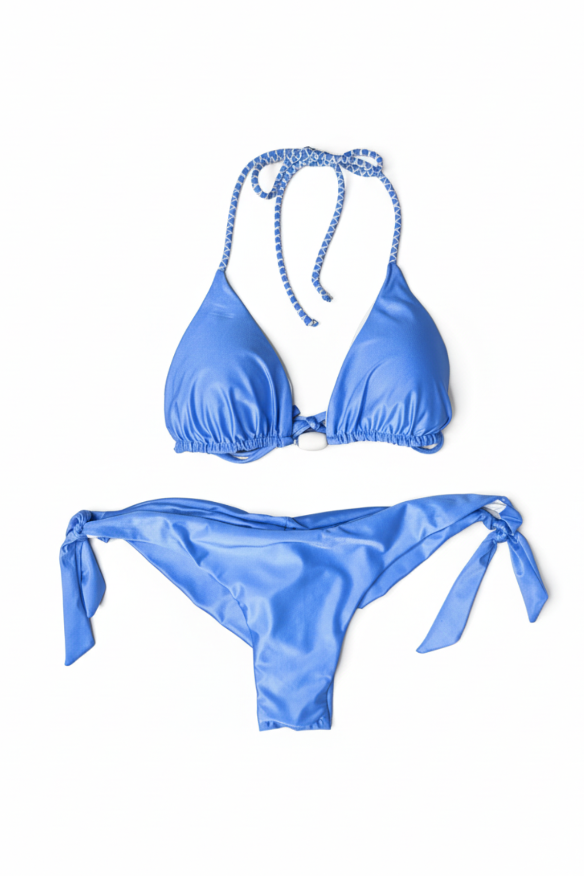 Vista bikini pervinca con silueta femenina y diseño cómodo perfecto para vacaciones, piscina y outfits summer luxury