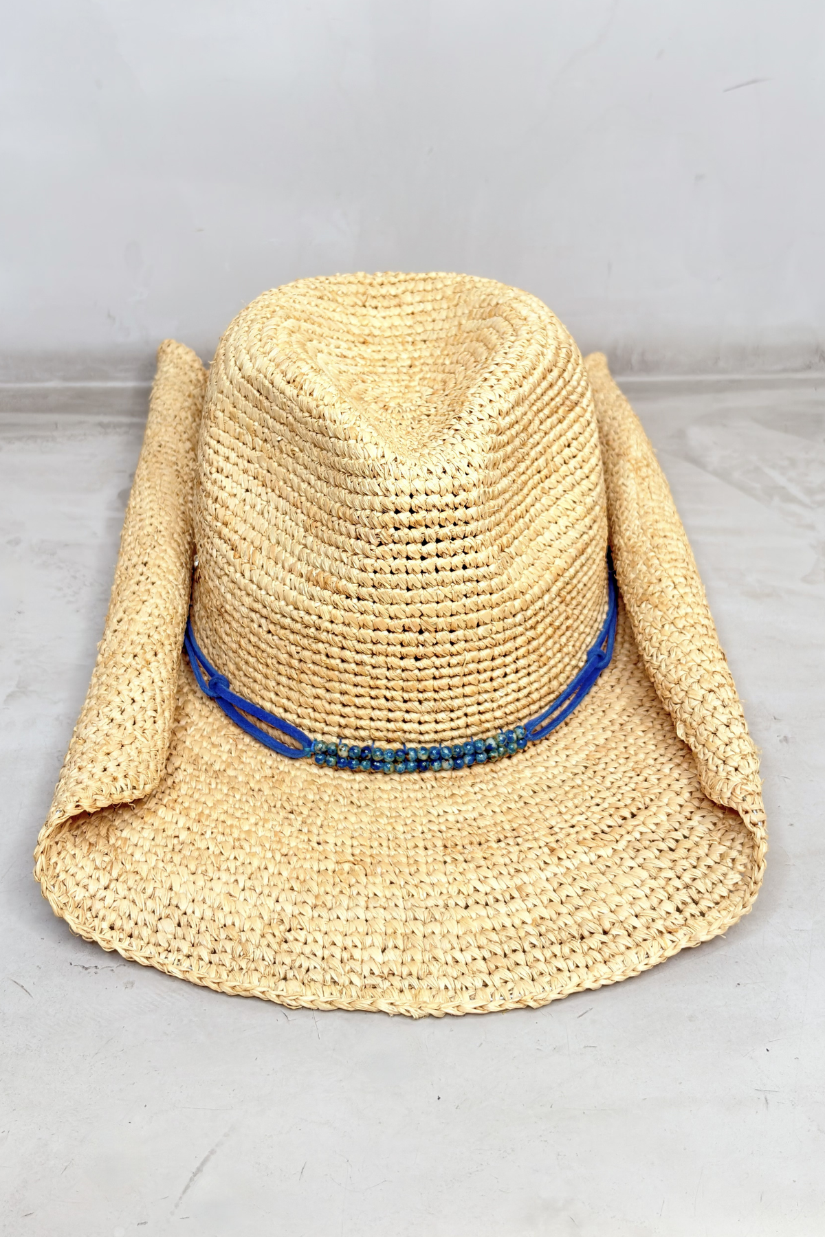 Lai Cowboy Hat Cornflower - Glam Barcelona