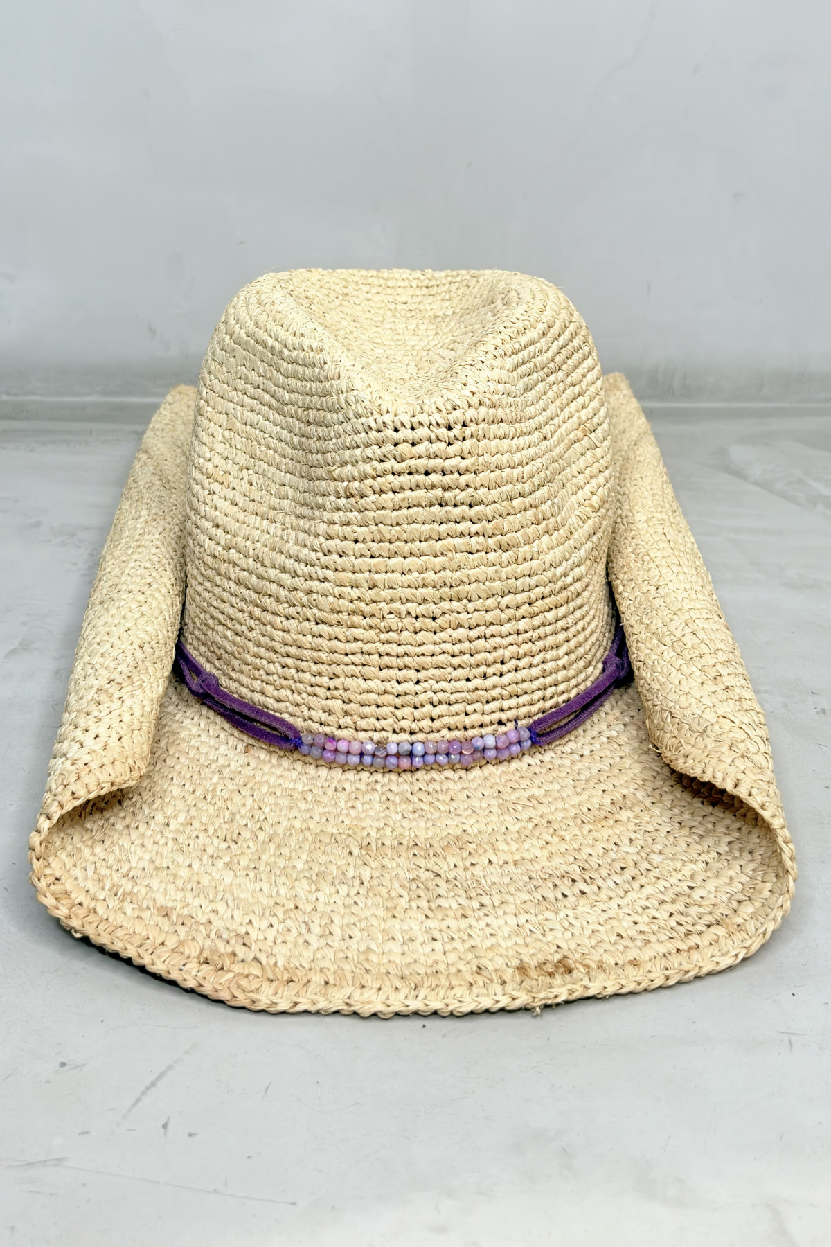 Lai Cowboy Hat Cornflower - Glam Barcelona