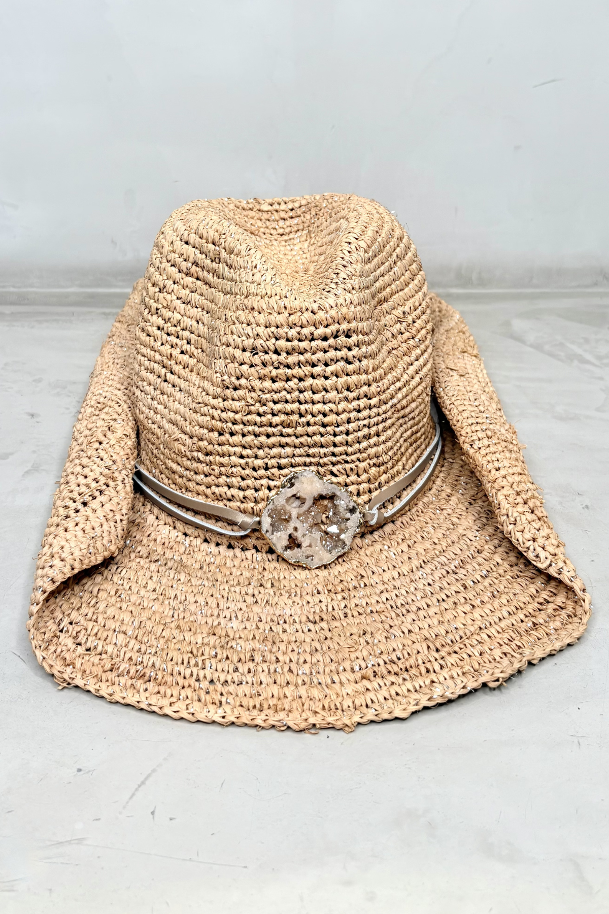 Kelli Cowboy Hat Gold - Glam Barcelona