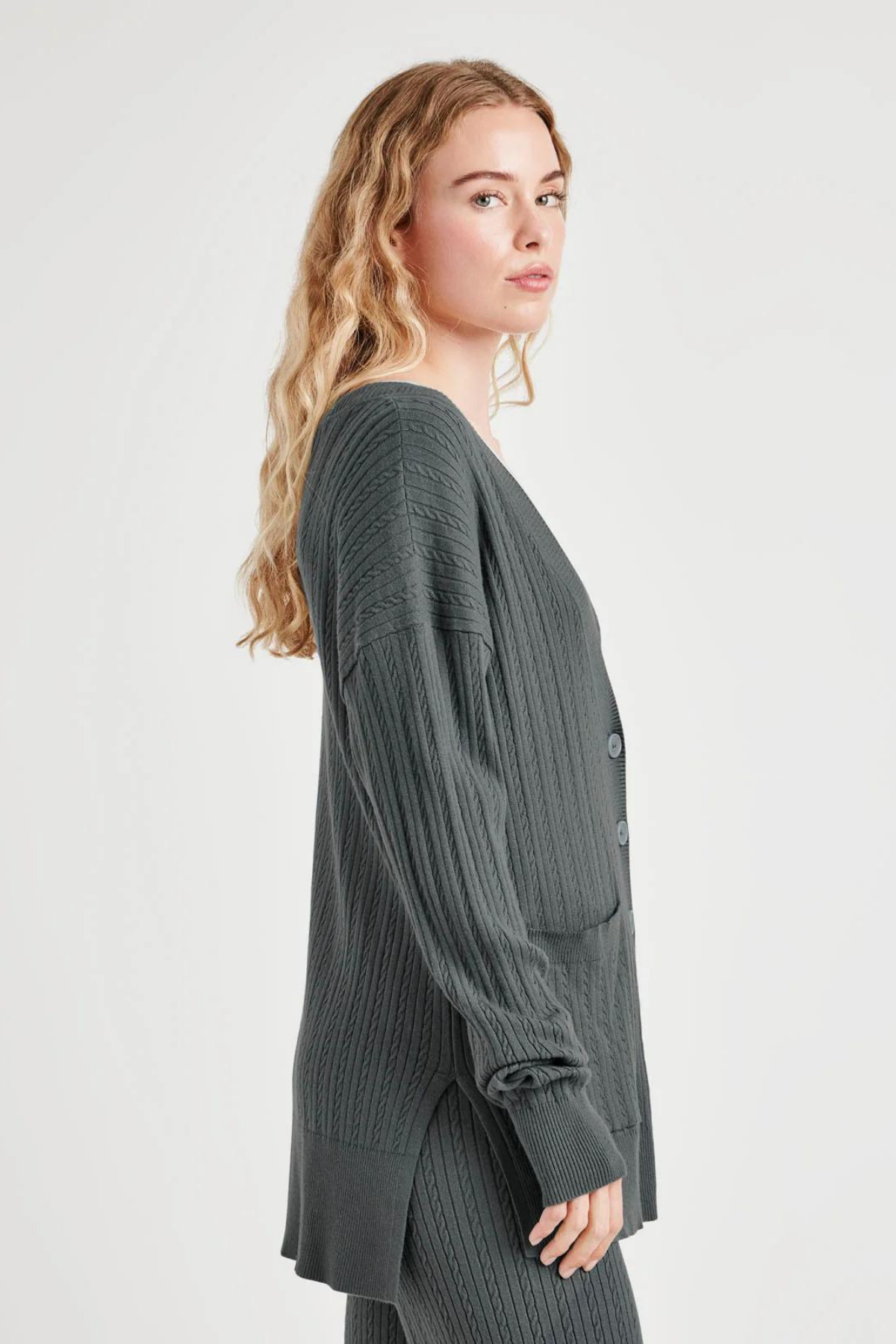 Splendid Veronica Cable Cardigan