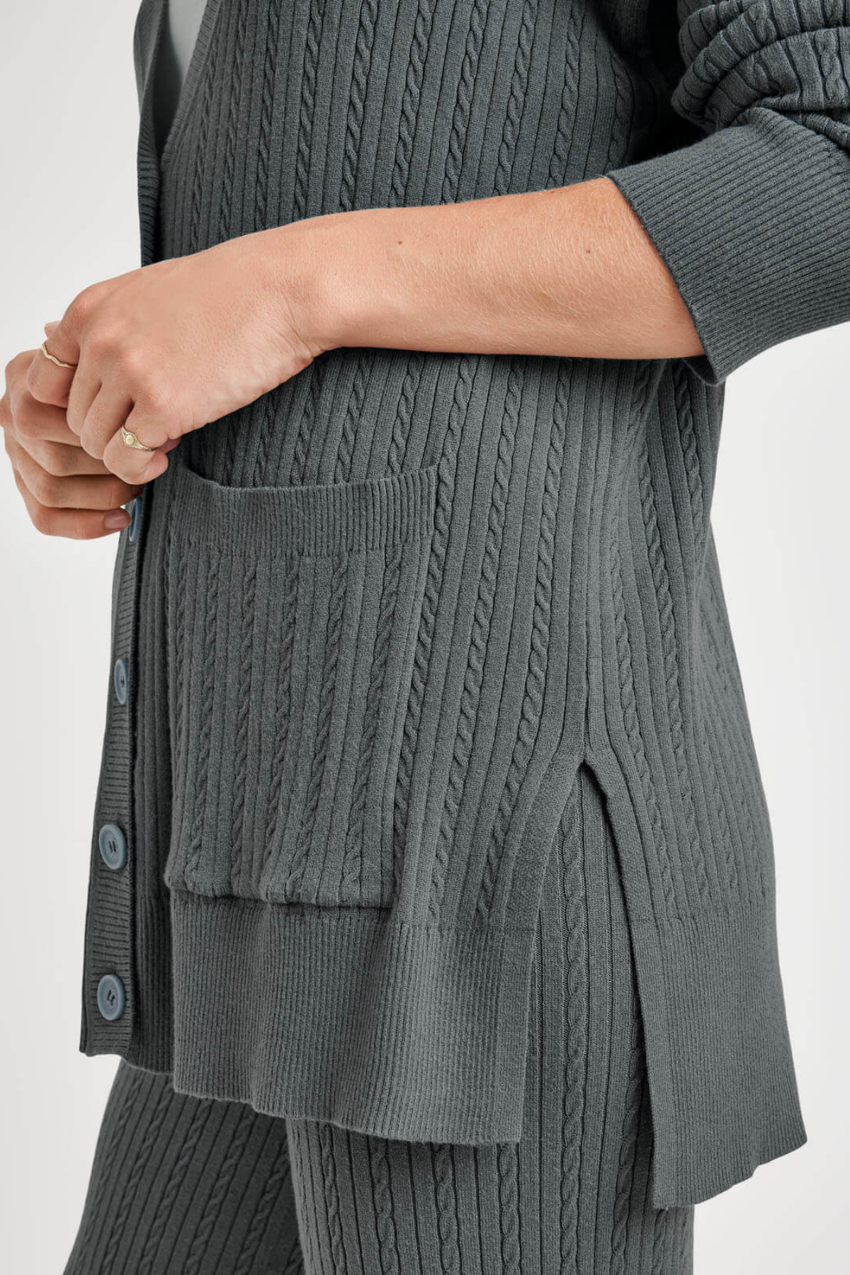 Splendid Veronica Cable Cardigan