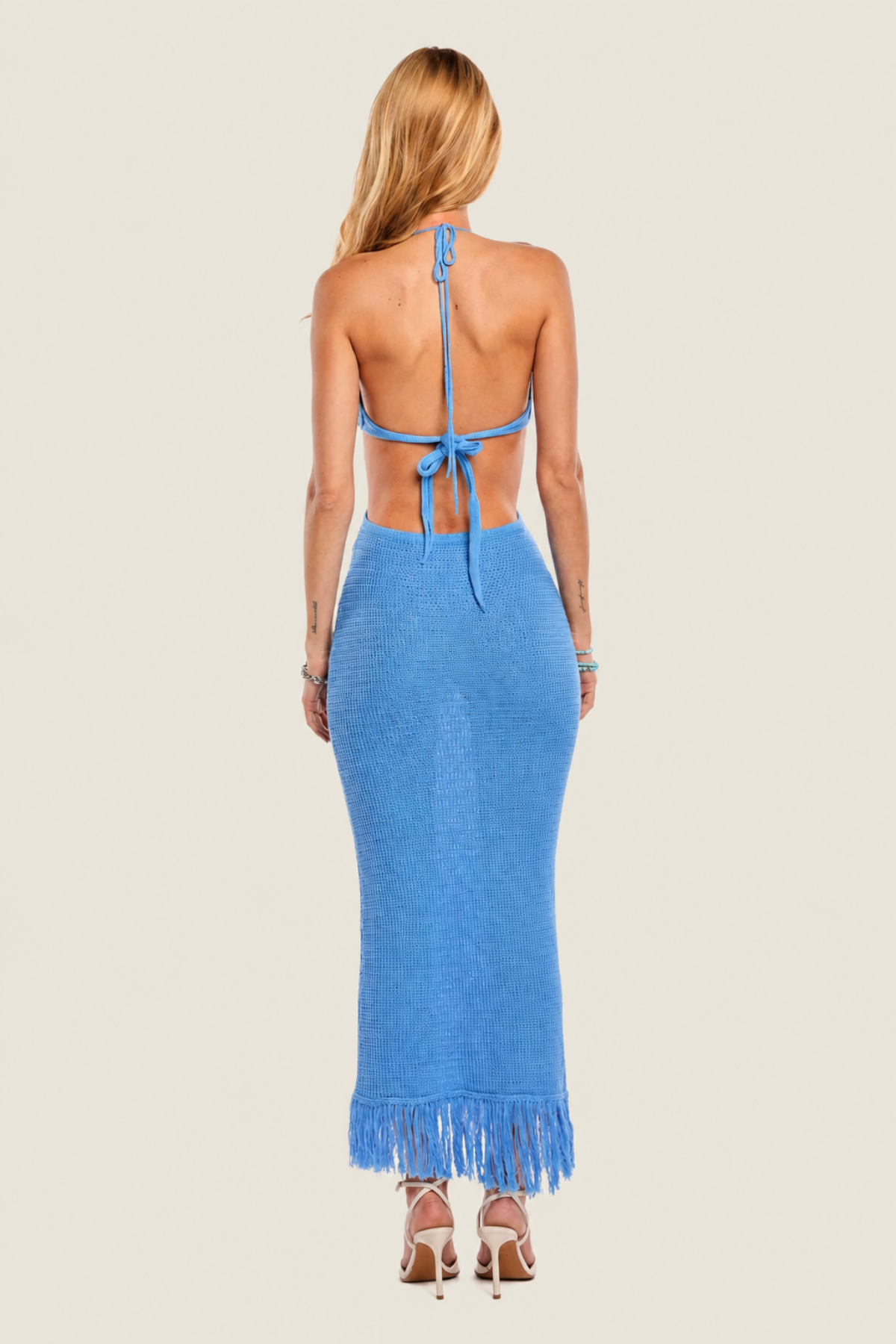 Vestido Starla White - Glam Barcelona