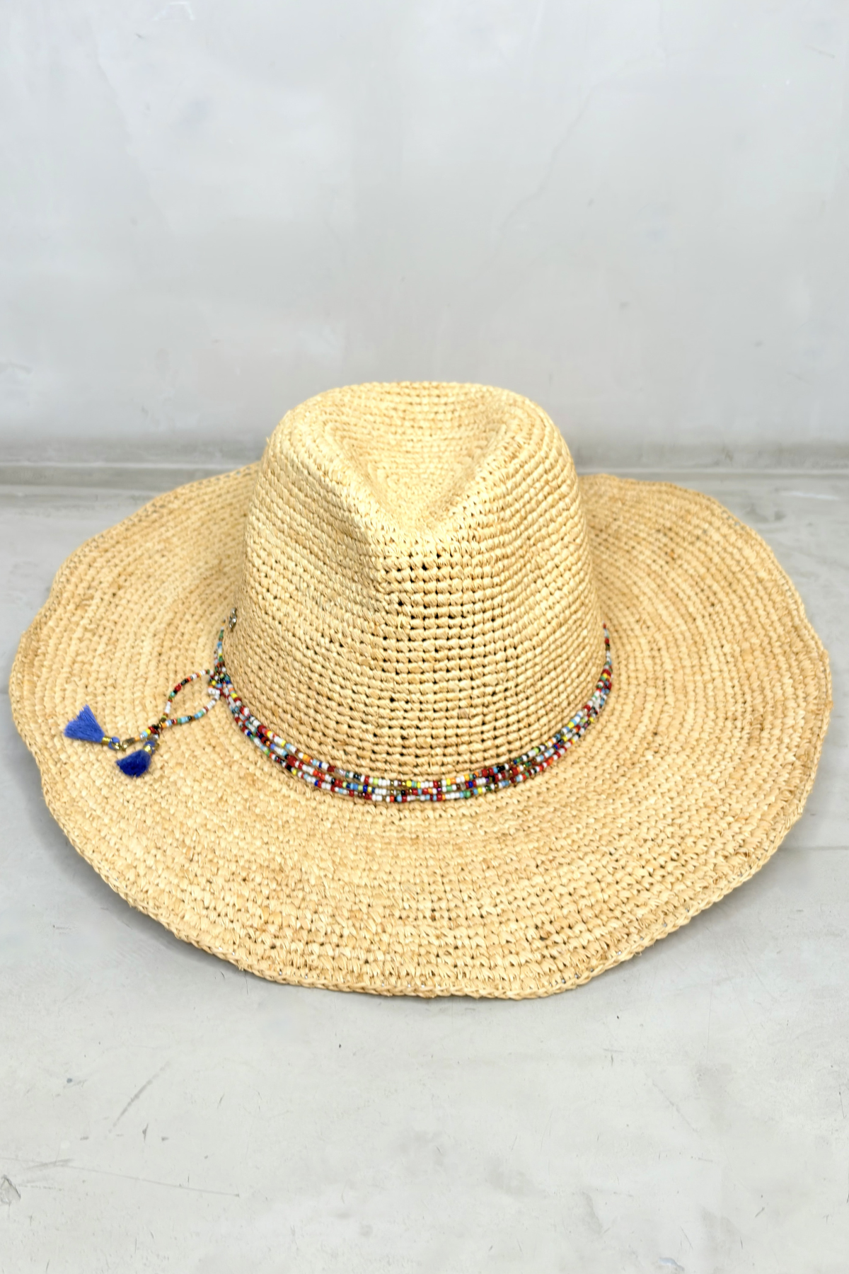 Shane Cowboy Hat With Emmy Trim - Glam Barcelona