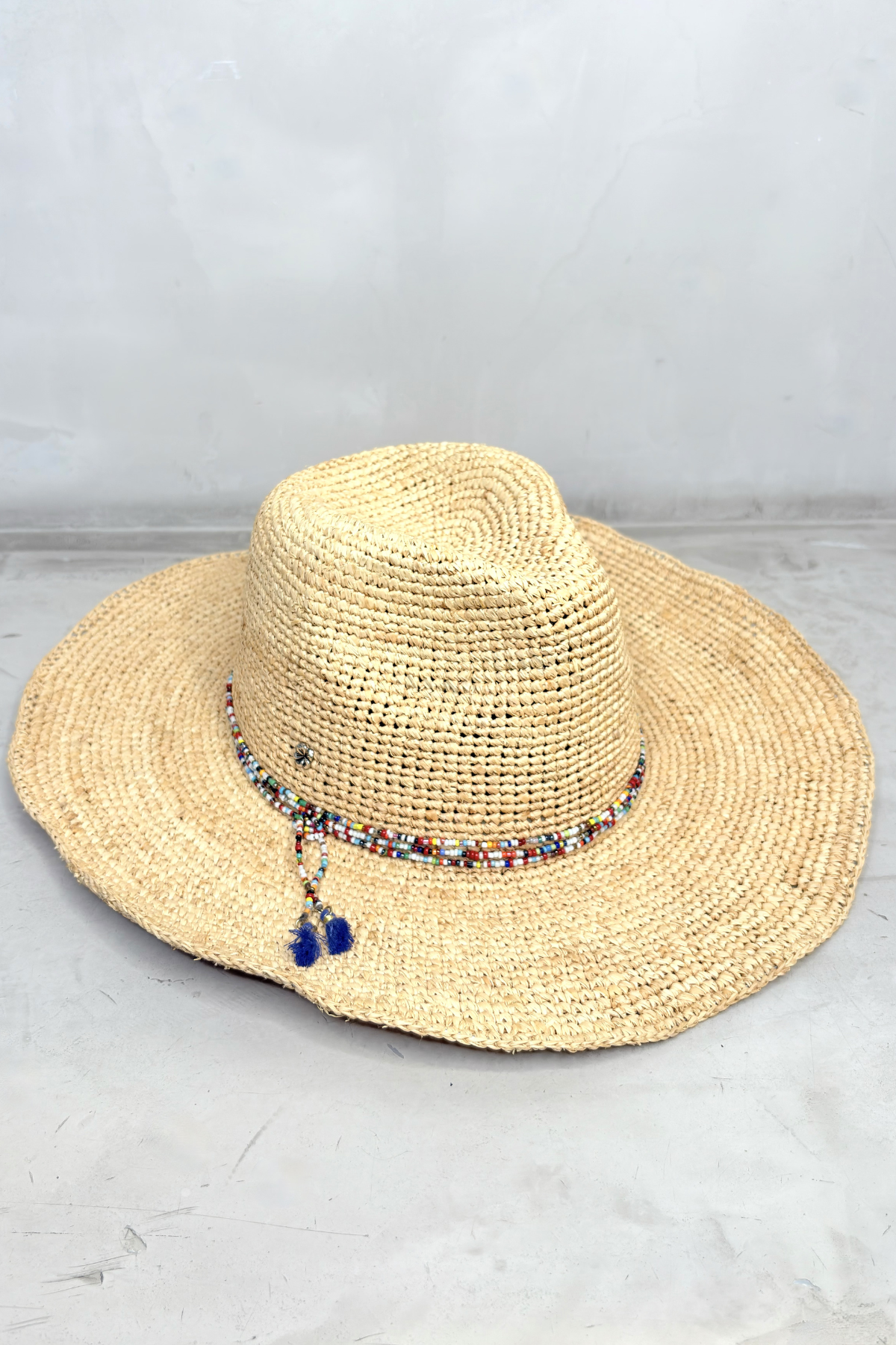 Shane Cowboy Hat With Emmy Trim - Glam Barcelona