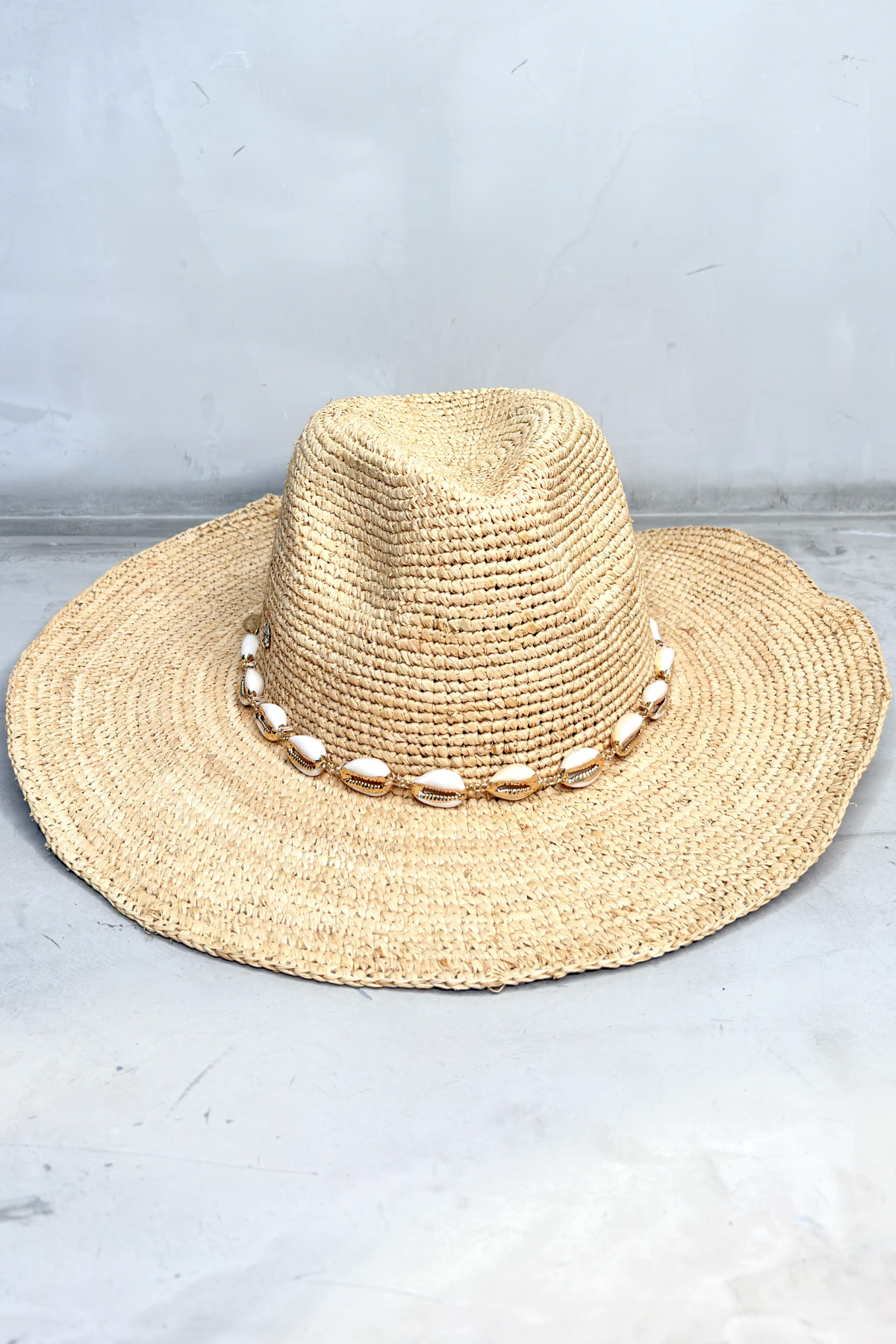 Shane Cowboy Hat With Emmy Trim - Glam Barcelona