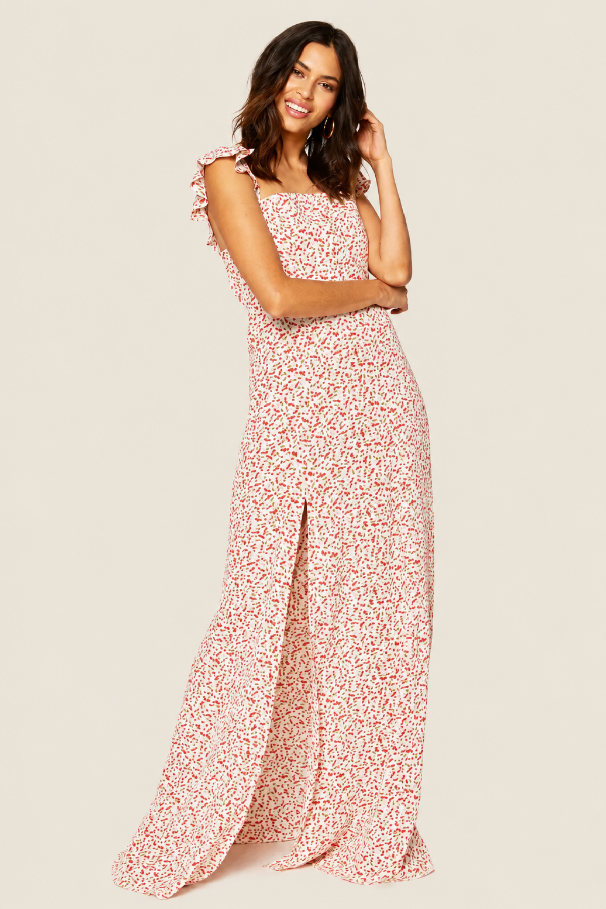 Bardot Sweet Cherry Pie Maxi Dress