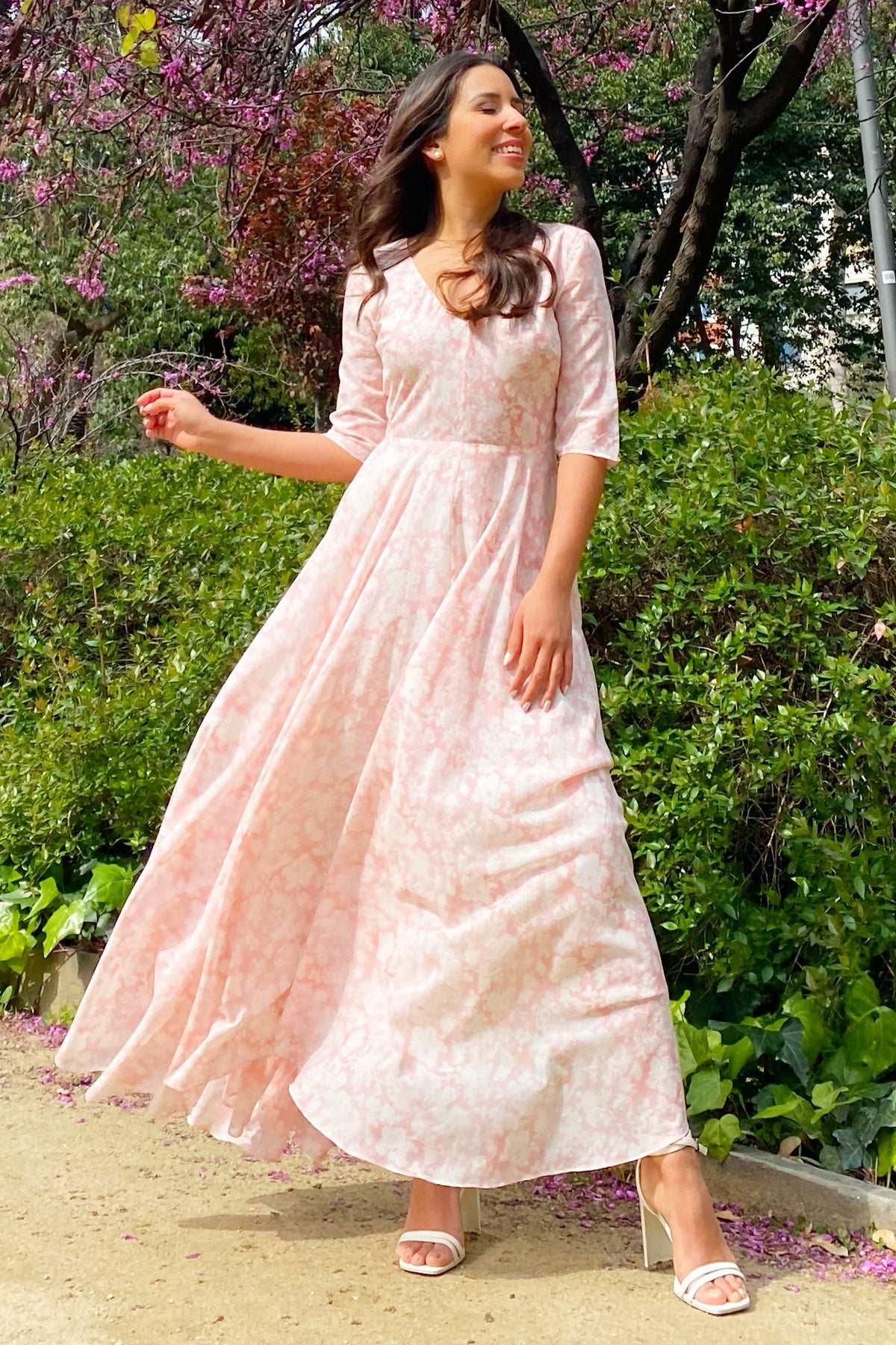 Larissa Long Dress by LoveShackFancy