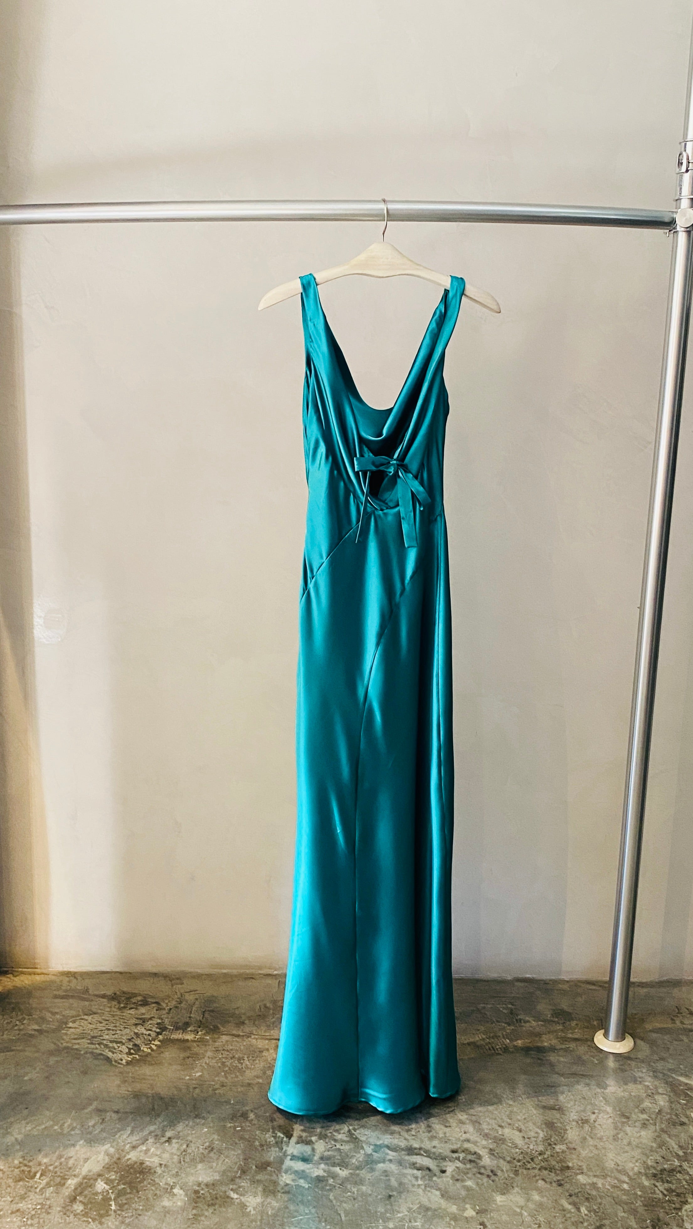 Vila Alfina Maxi Dress Smeraldo