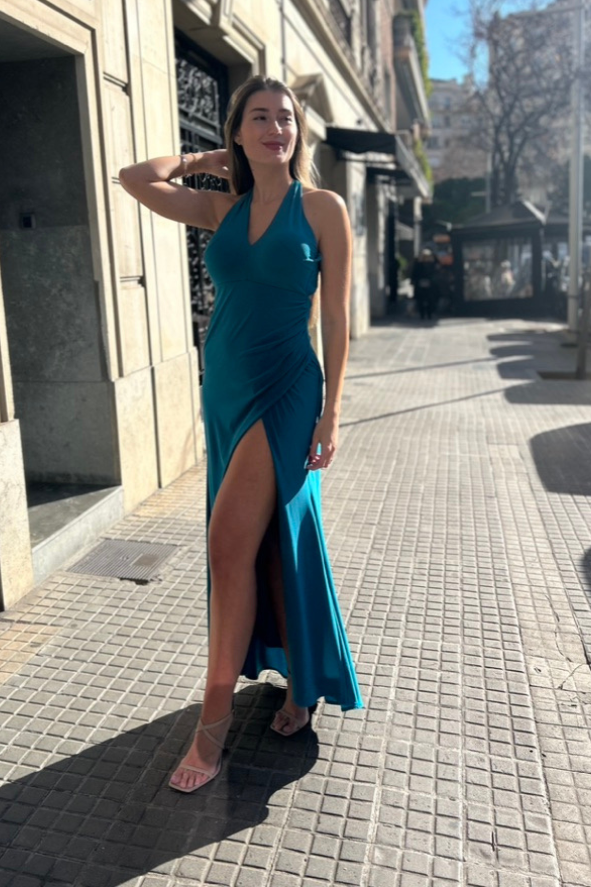 Vila Gown Green