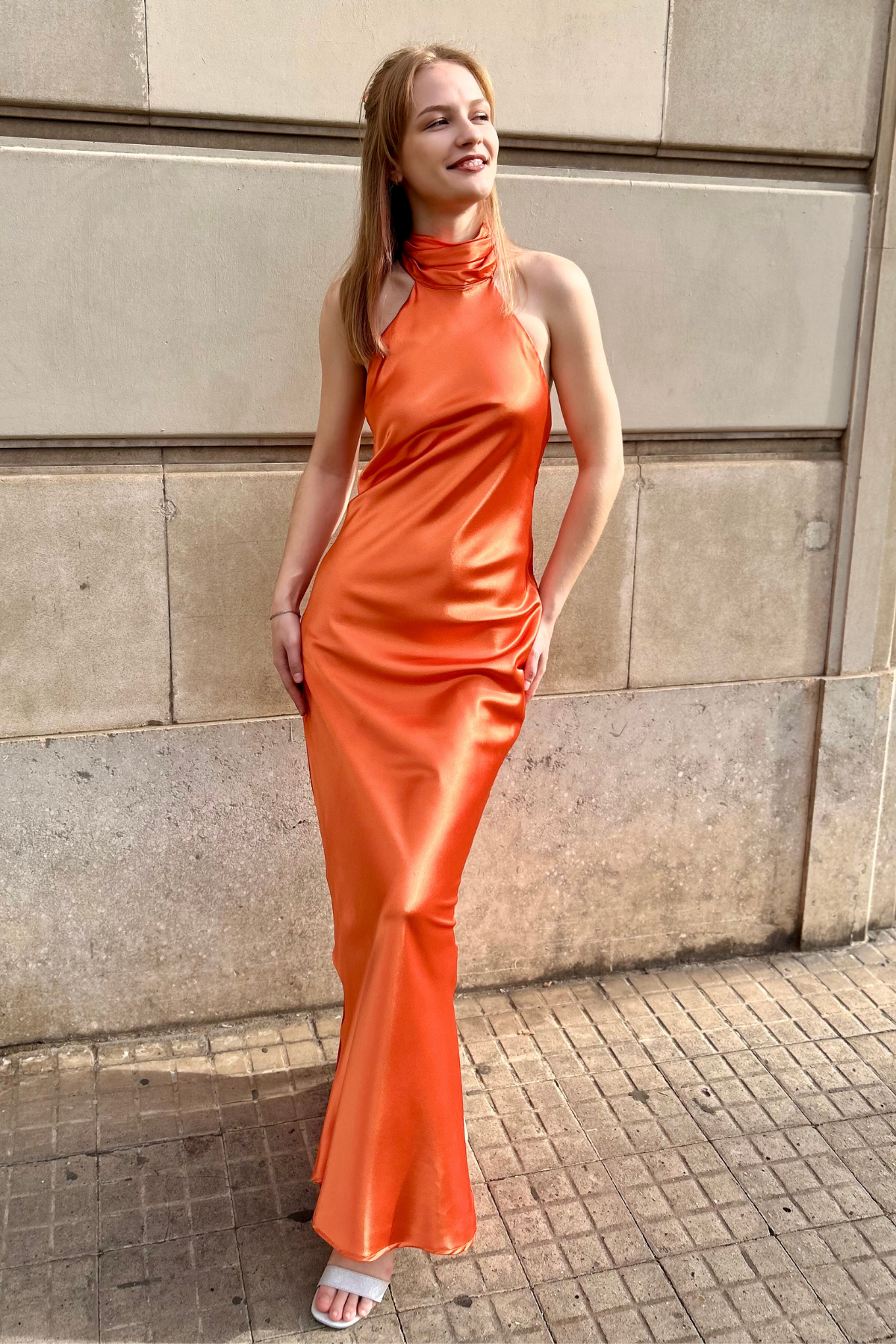 Lana Dress Orange
