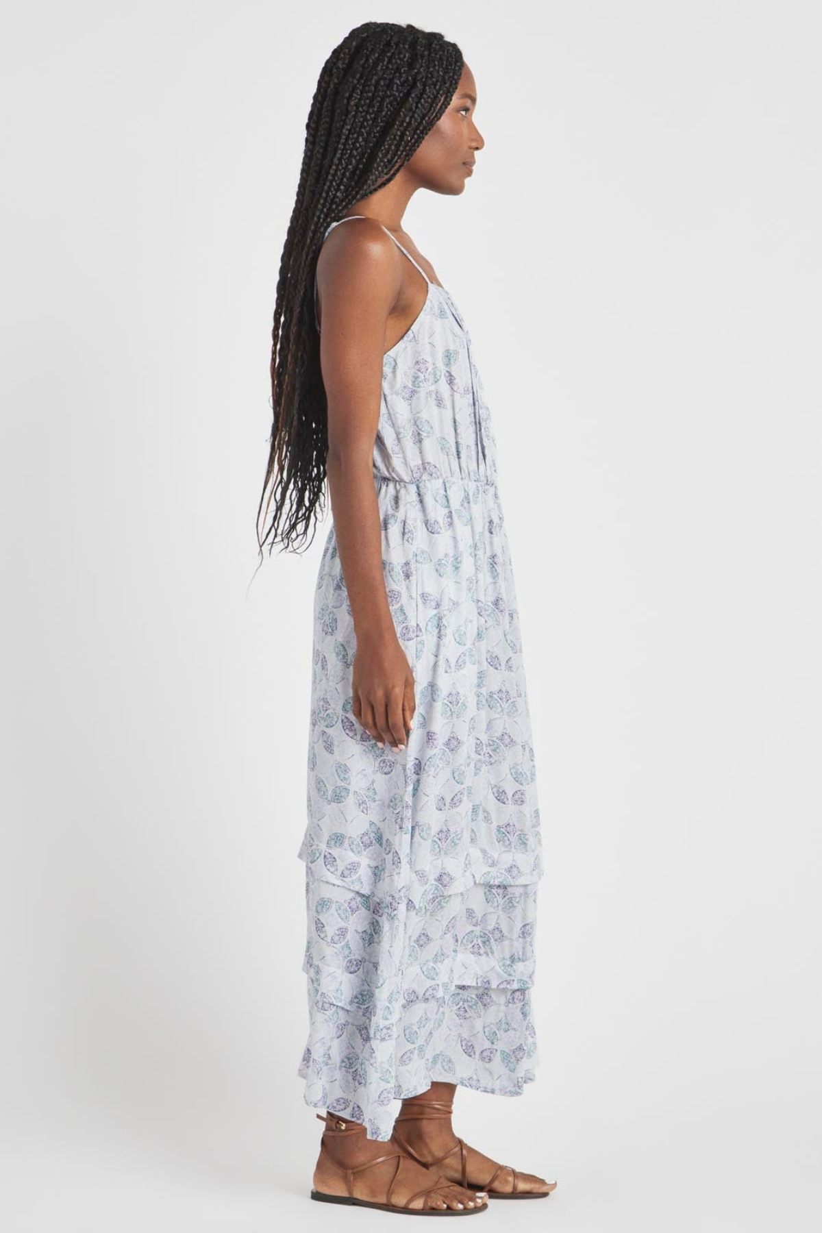 Splendid Seaside Midi Dress