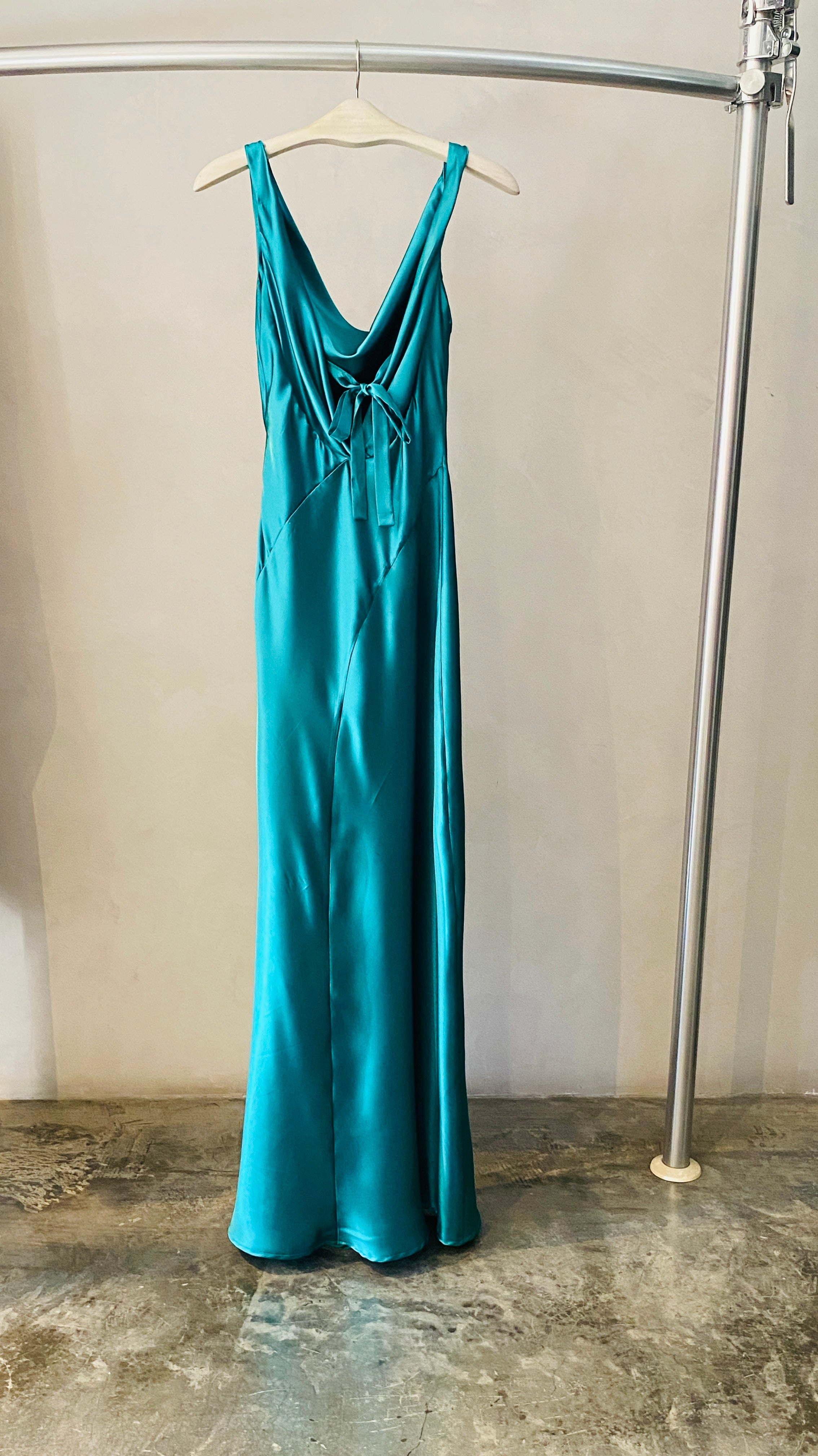 Vila Alfina Maxi Dress Smeraldo