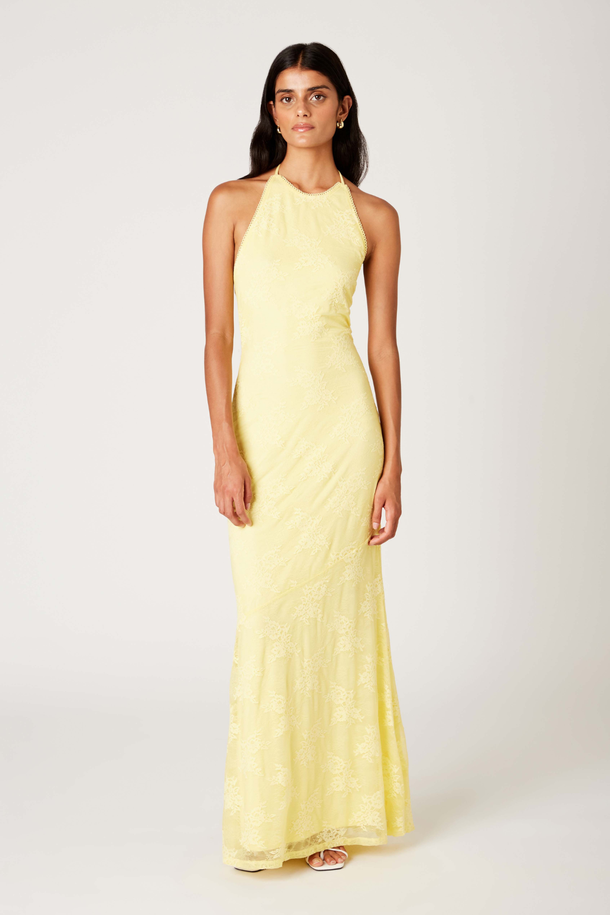 Glen Maxi Dress Butter