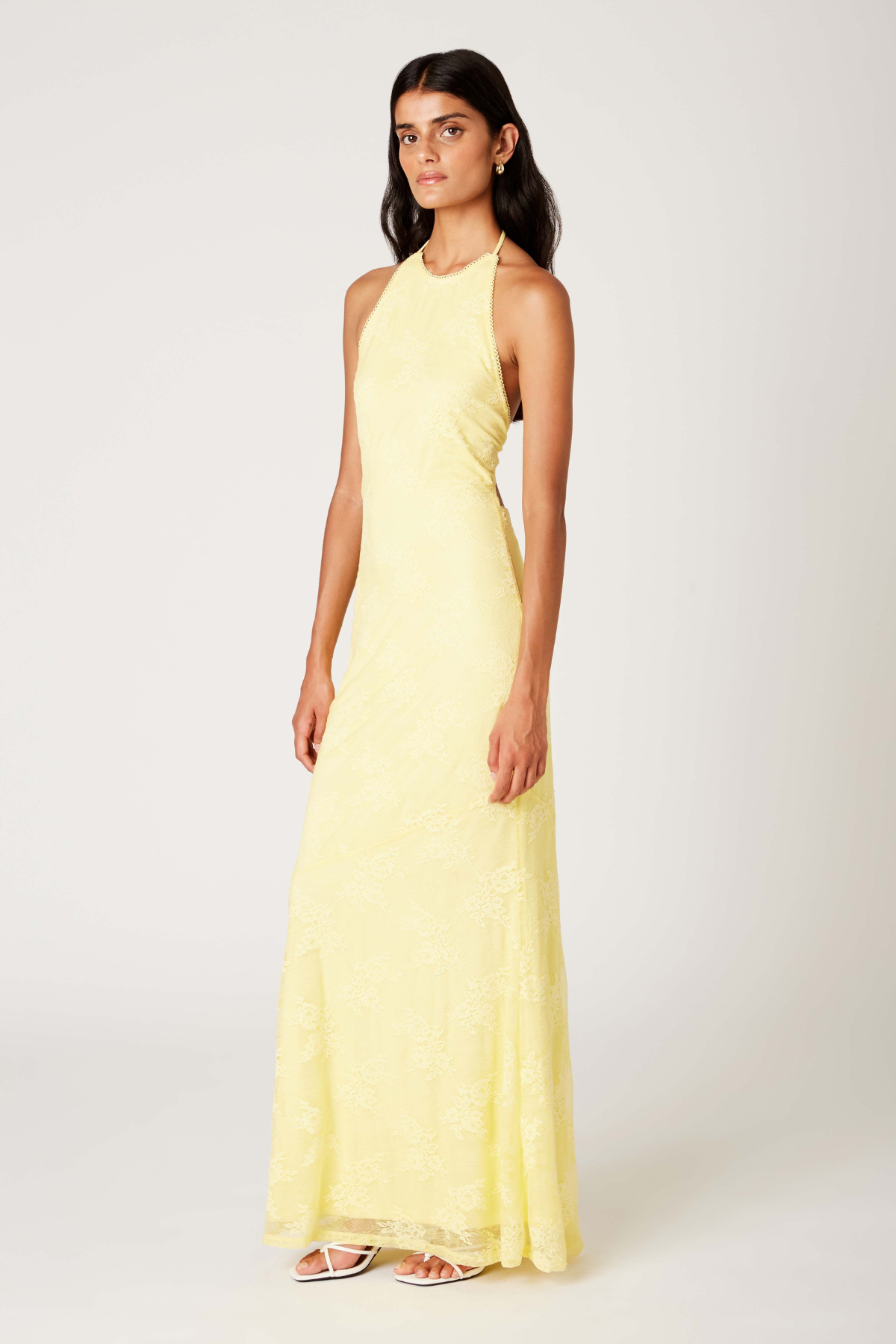 Glen Maxi Dress Butter
