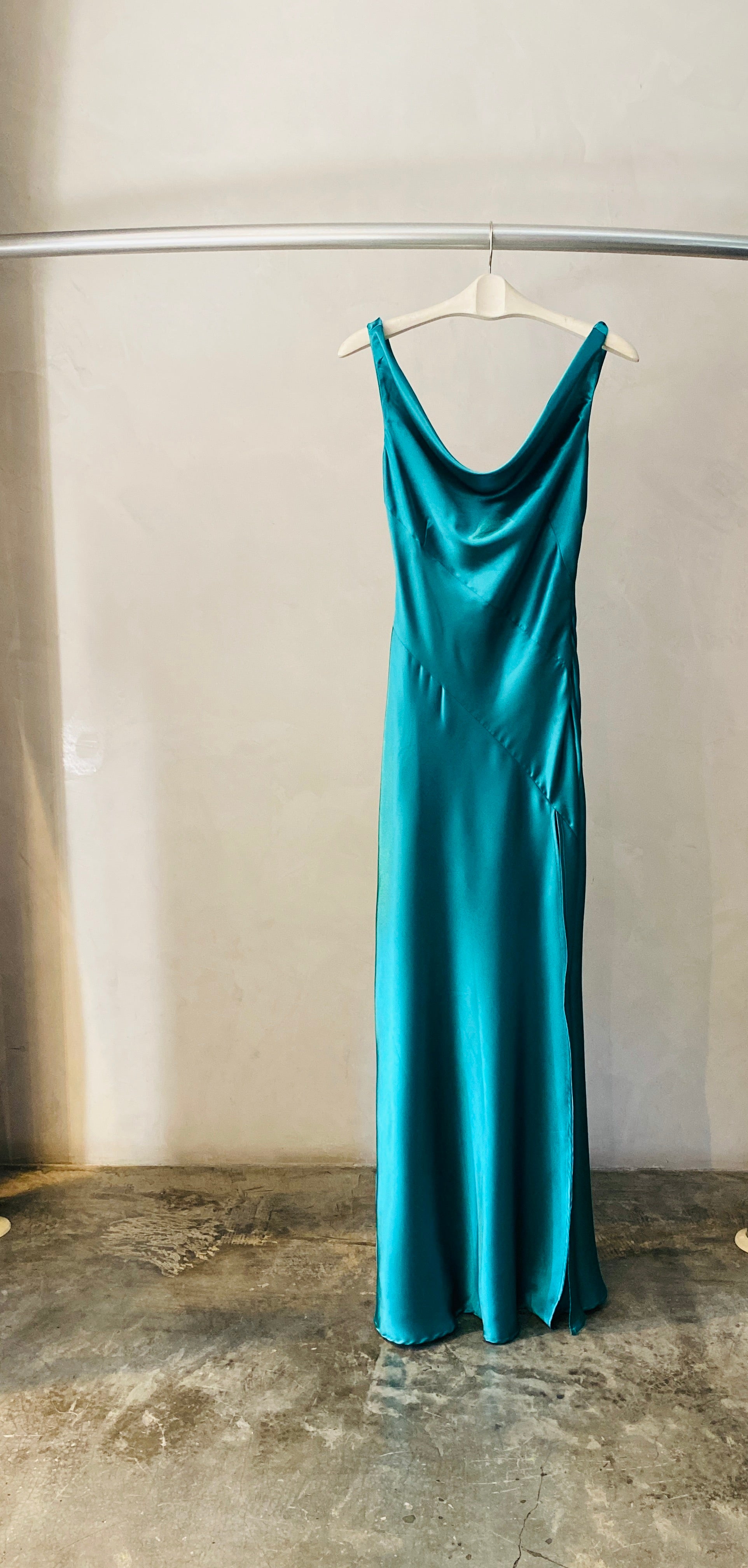 Vila Alfina Maxi Dress Smeraldo