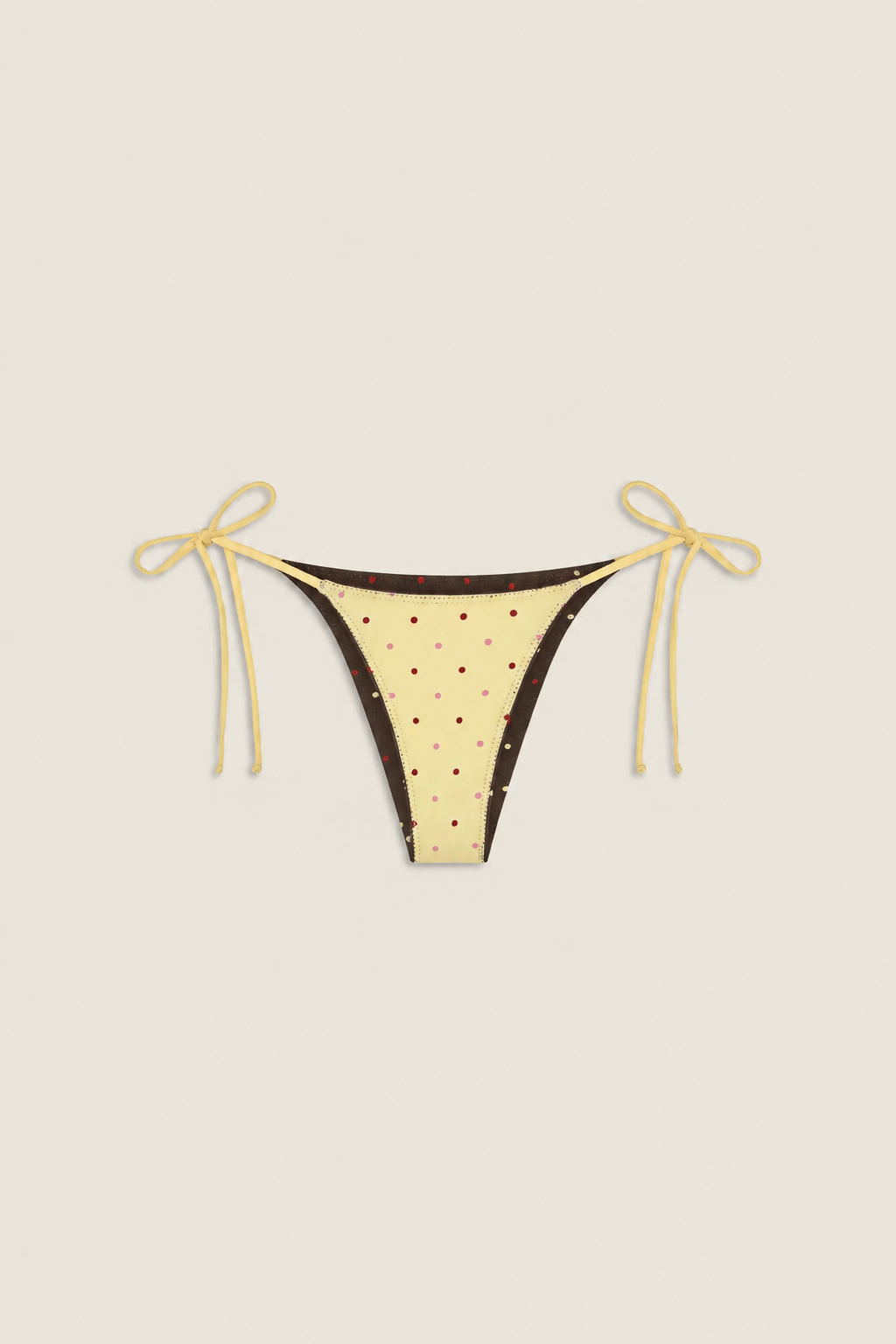 Braguita reversible con doble diseño en tonos oscuros y claros estilo elegante