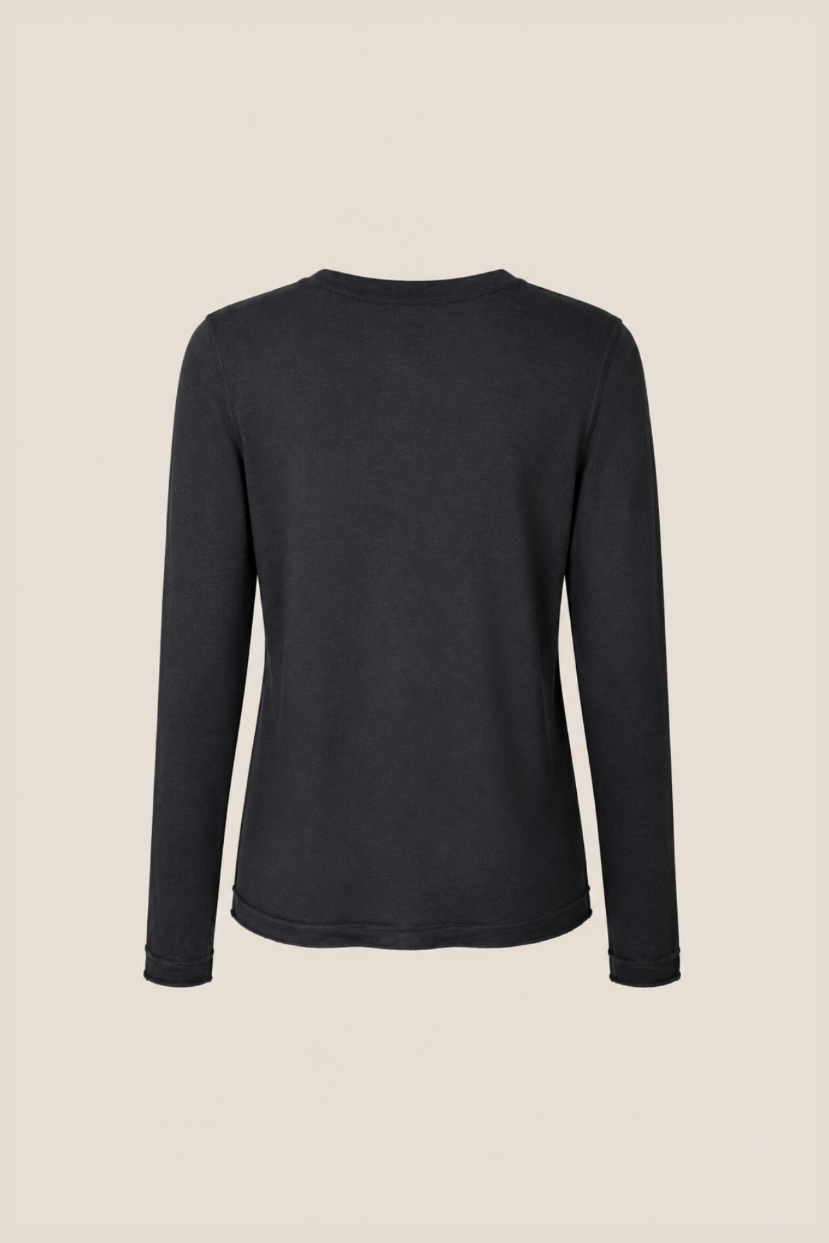 Jersey Crew Neck Navy