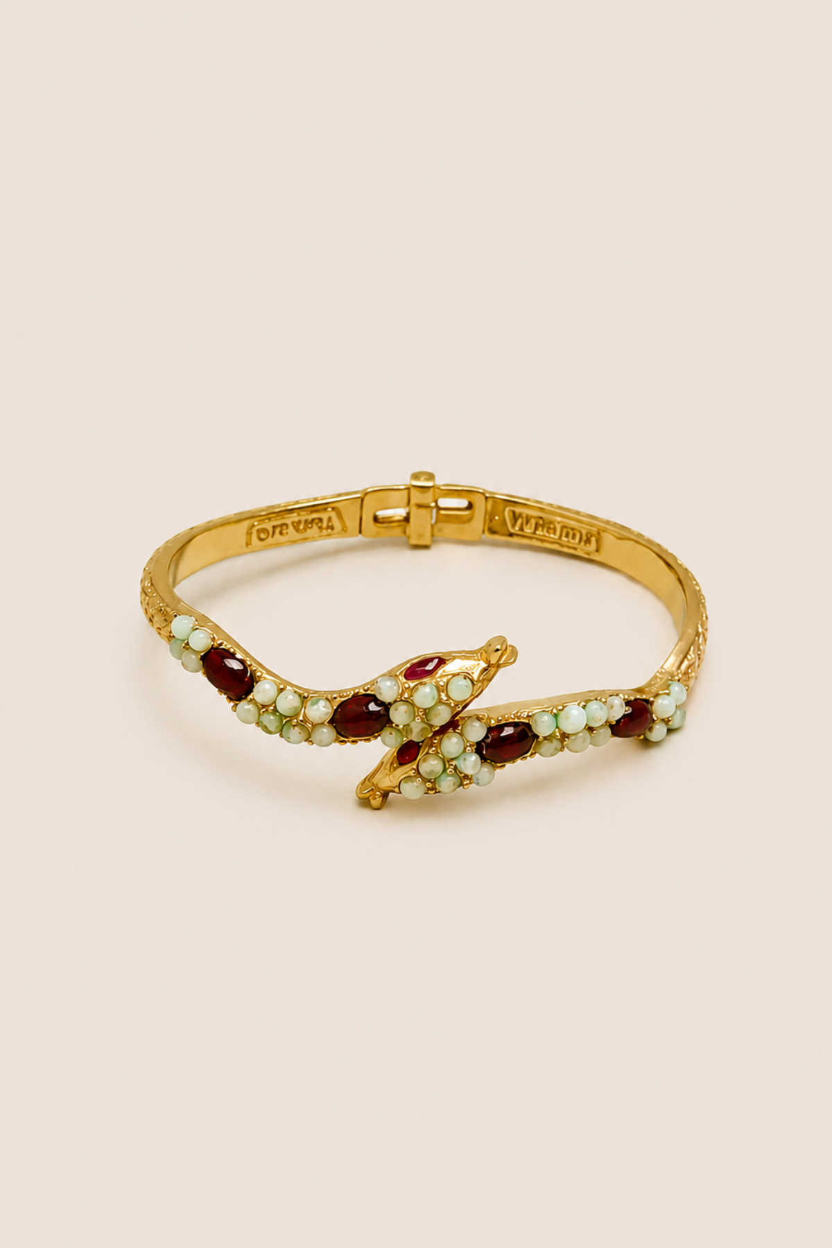 Pulsera De Serpiente En Jade - Glam Barcelona