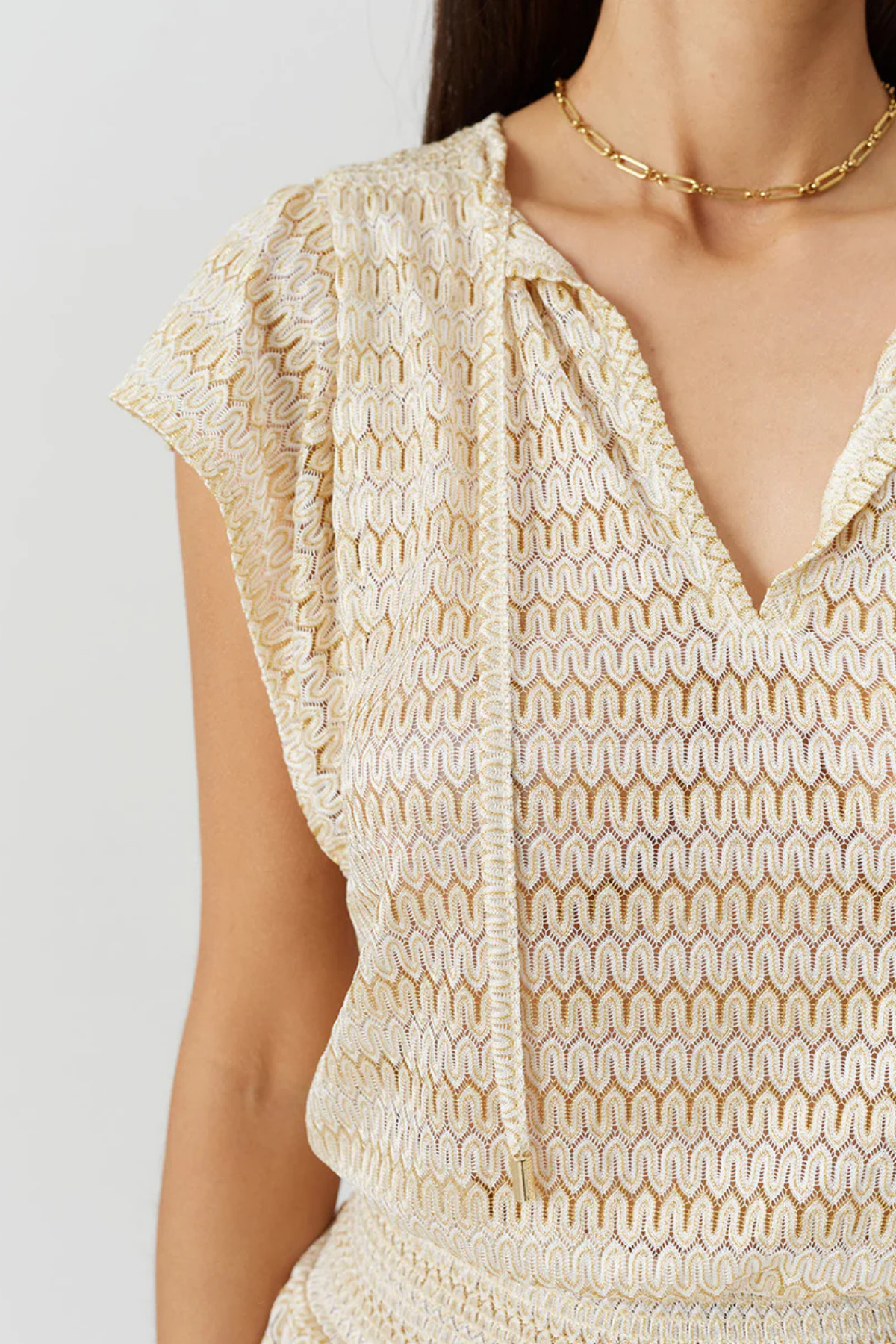 Vestido Mini Remi Gold