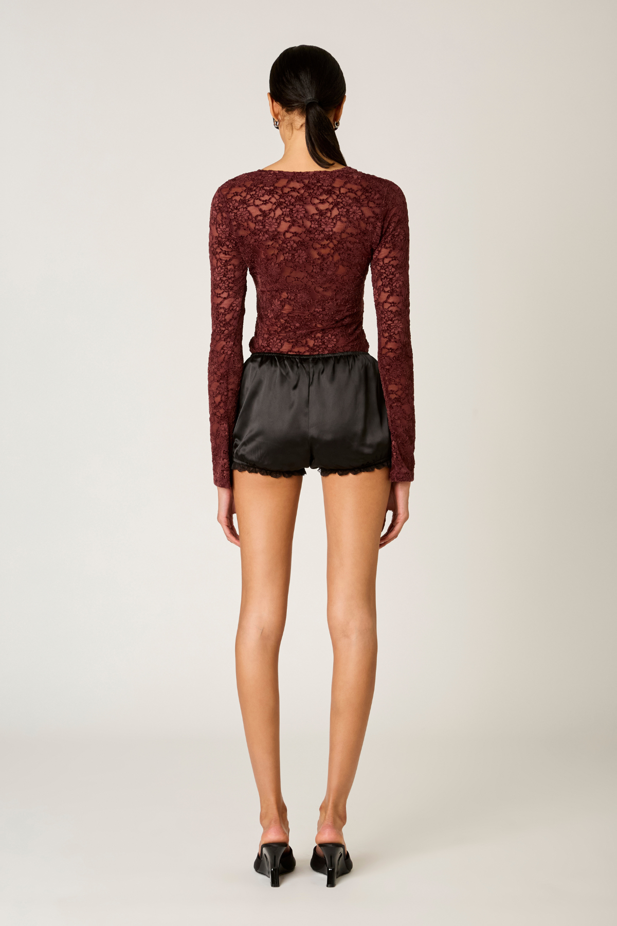 Vista trasera Fox Top Scarlet