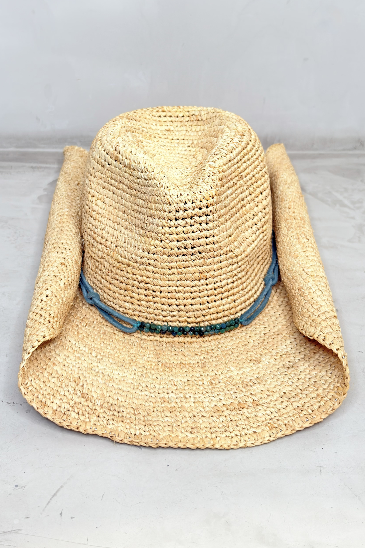 Lai Cowboy Hat Cornflower - Glam Barcelona