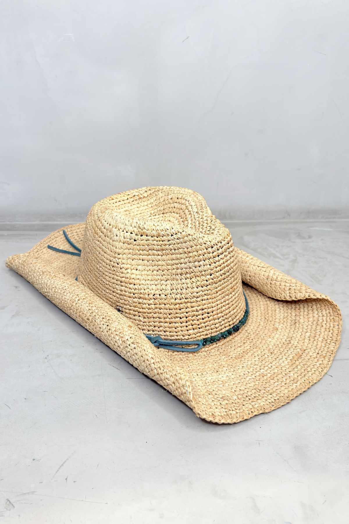 Lai Cowboy Hat Cornflower - Glam Barcelona