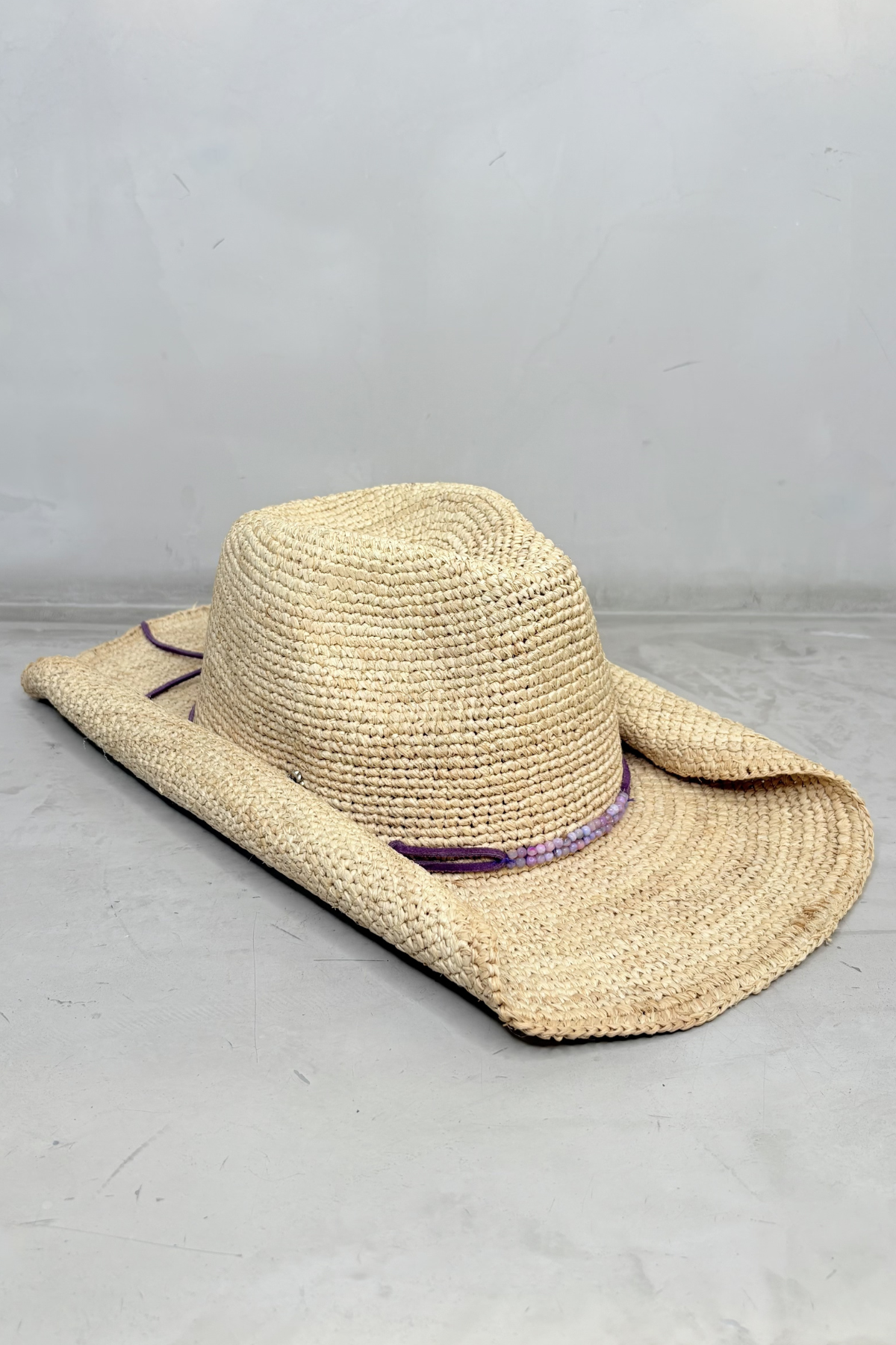 Lai Cowboy Hat Cornflower - Glam Barcelona