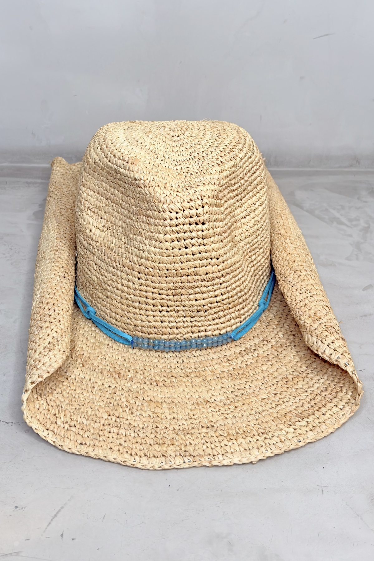 Lai Cowboy Hat Cornflower - Glam Barcelona