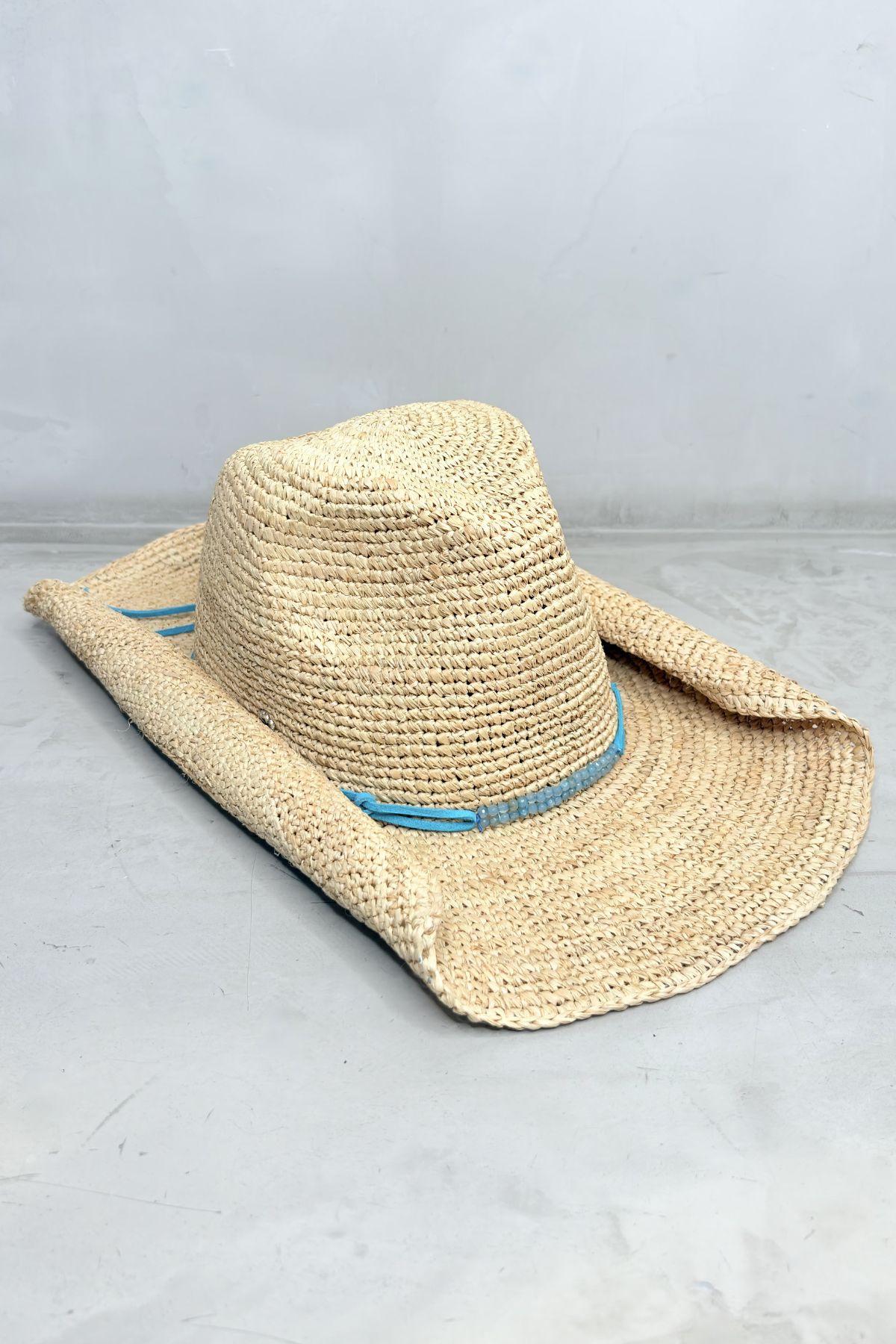 Lai Cowboy Hat Cornflower - Glam Barcelona