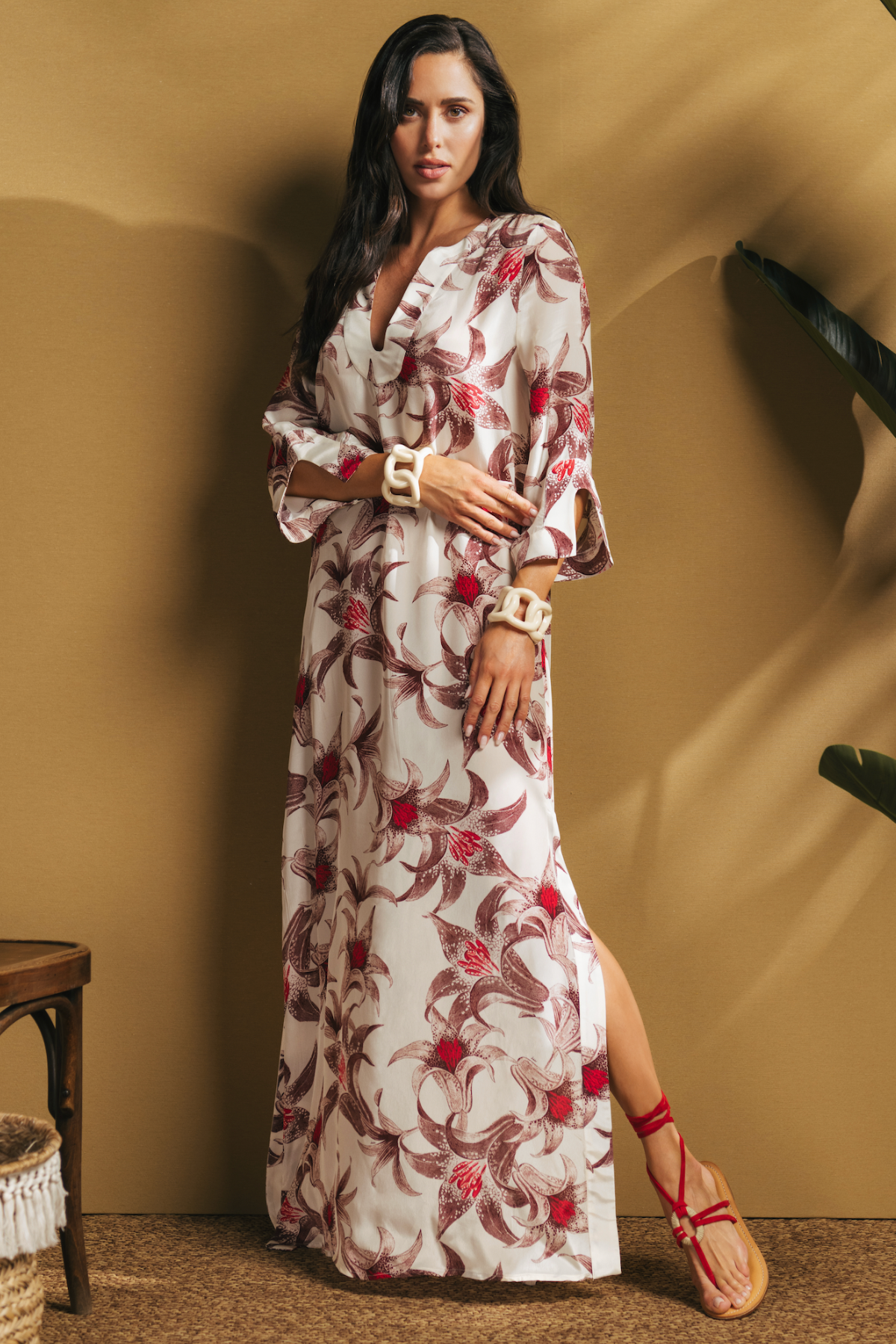Rita Mennoia Long Kaftan