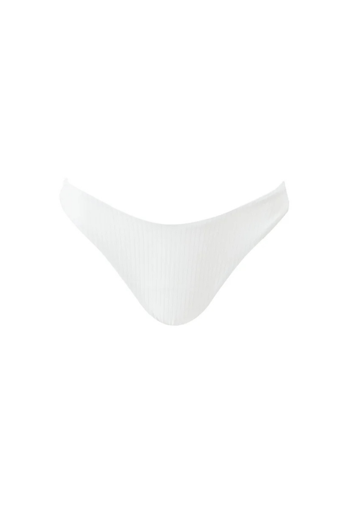 Noto Brown Ribbed Bikini