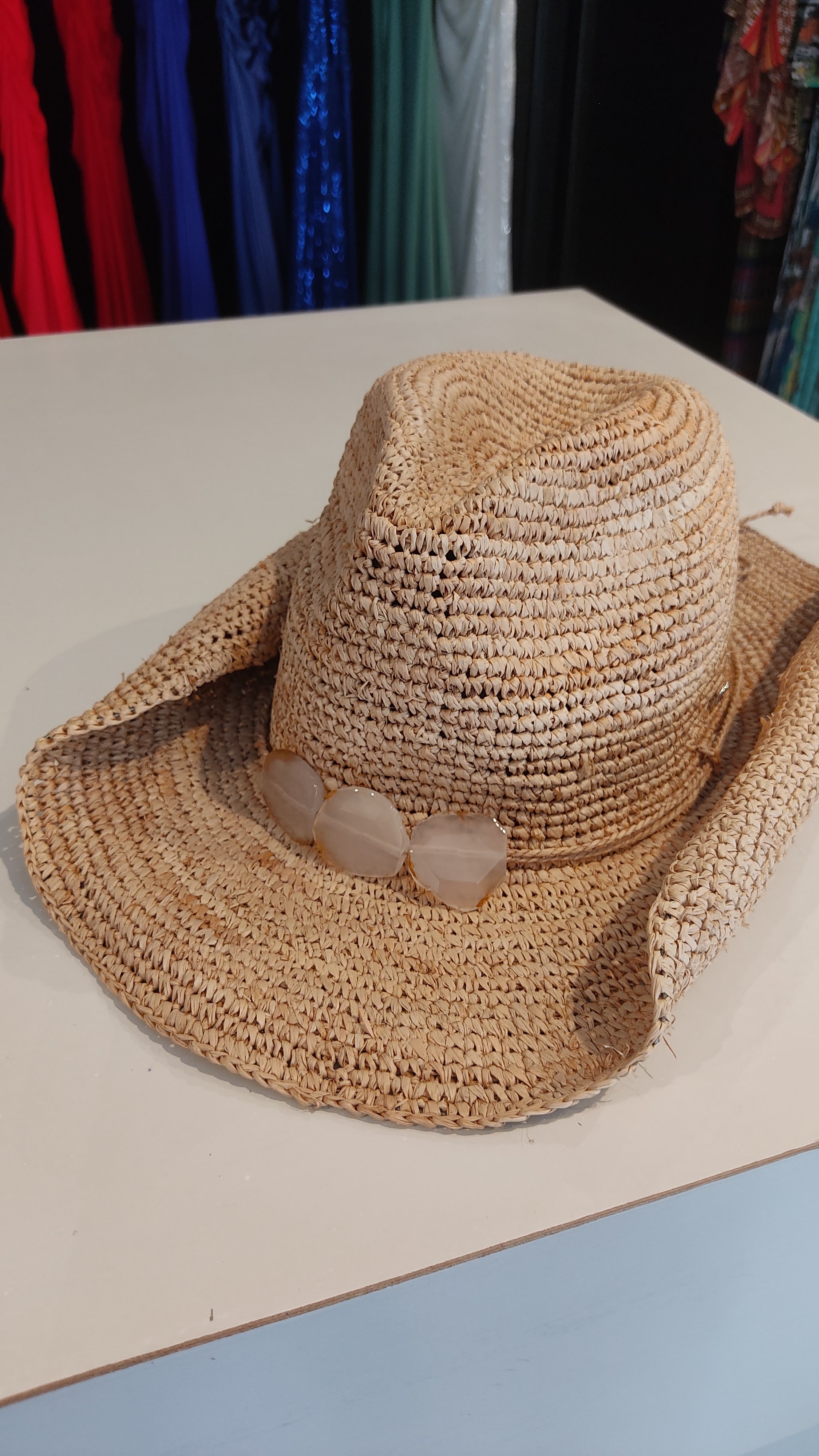 Florabella Billie Cowboy Hat Seagreen