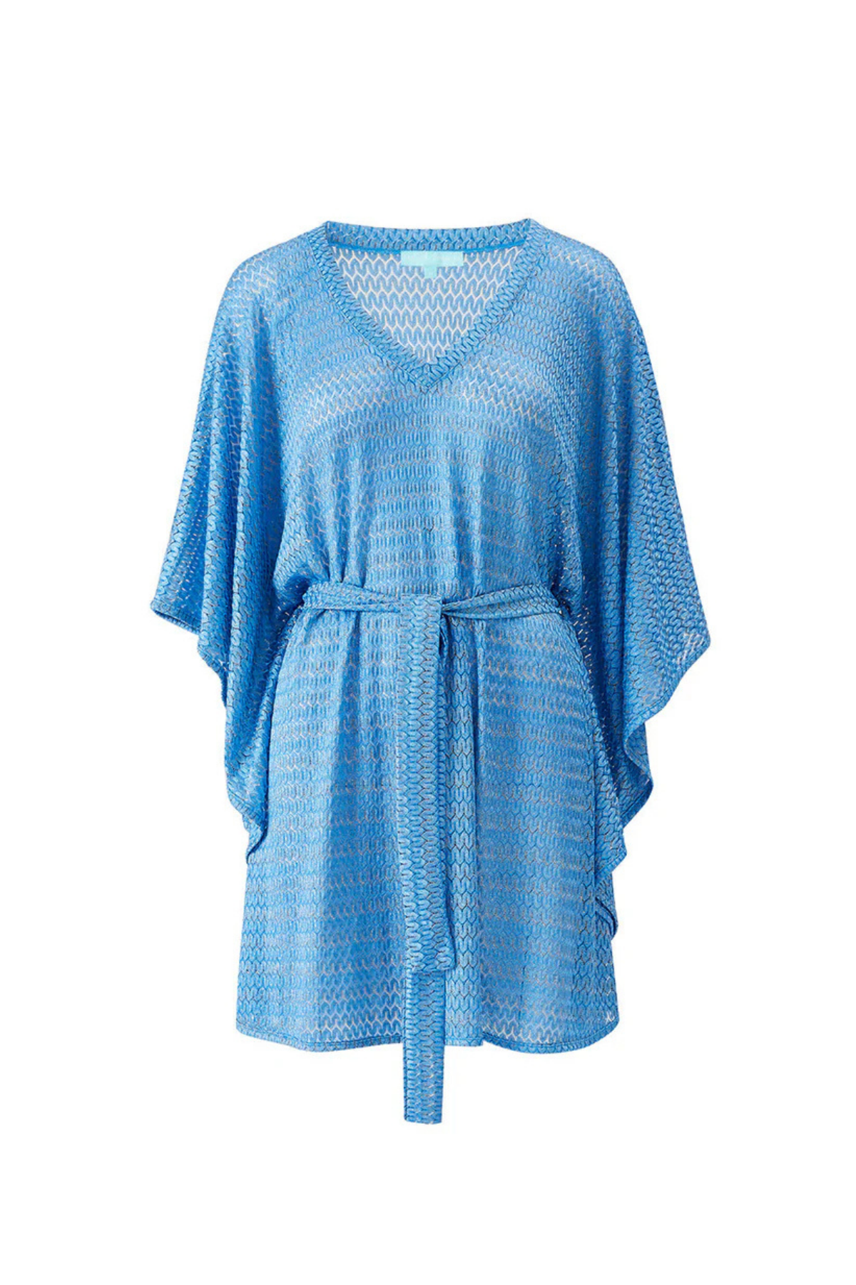 Melissa Obadash Petra Ocean Zigzag Kaftan