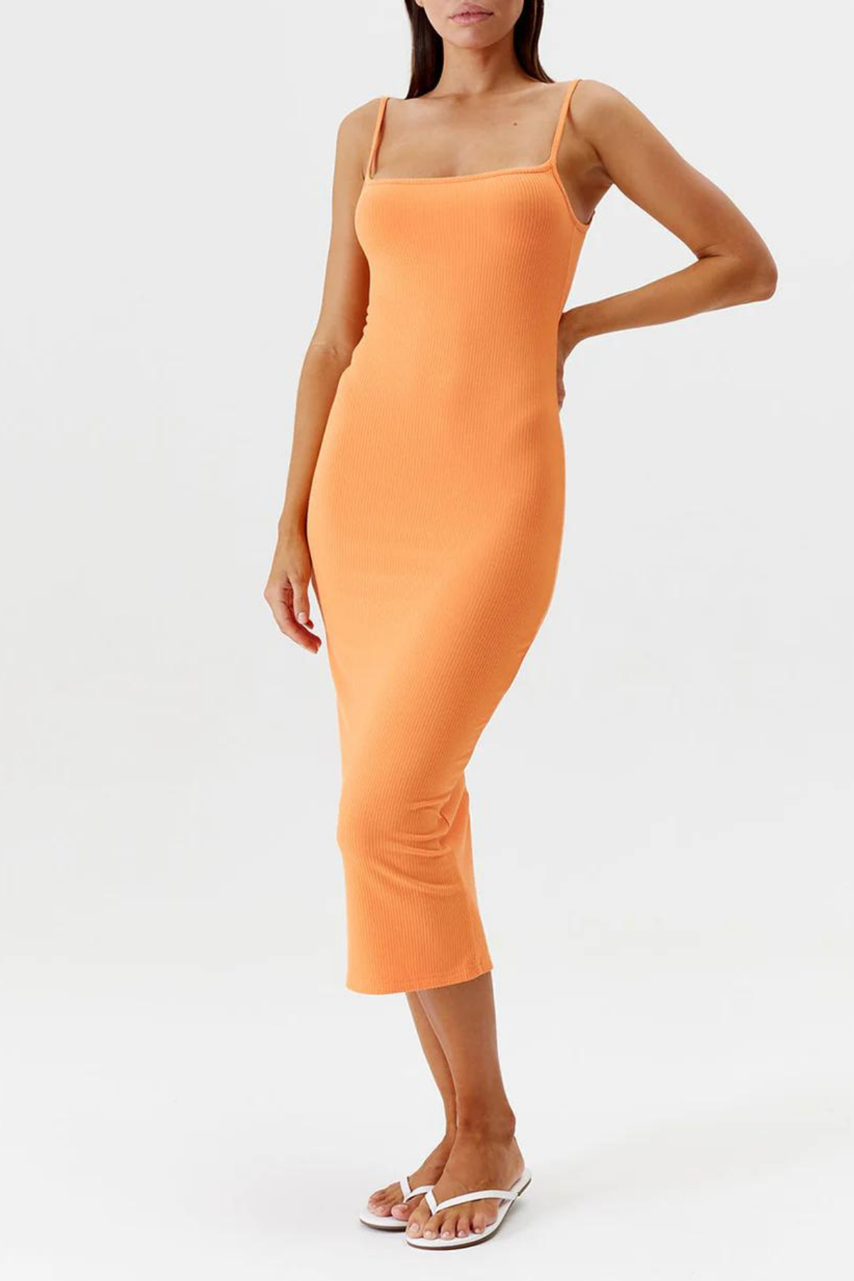 Melissa Odabash Riley Orange Dress