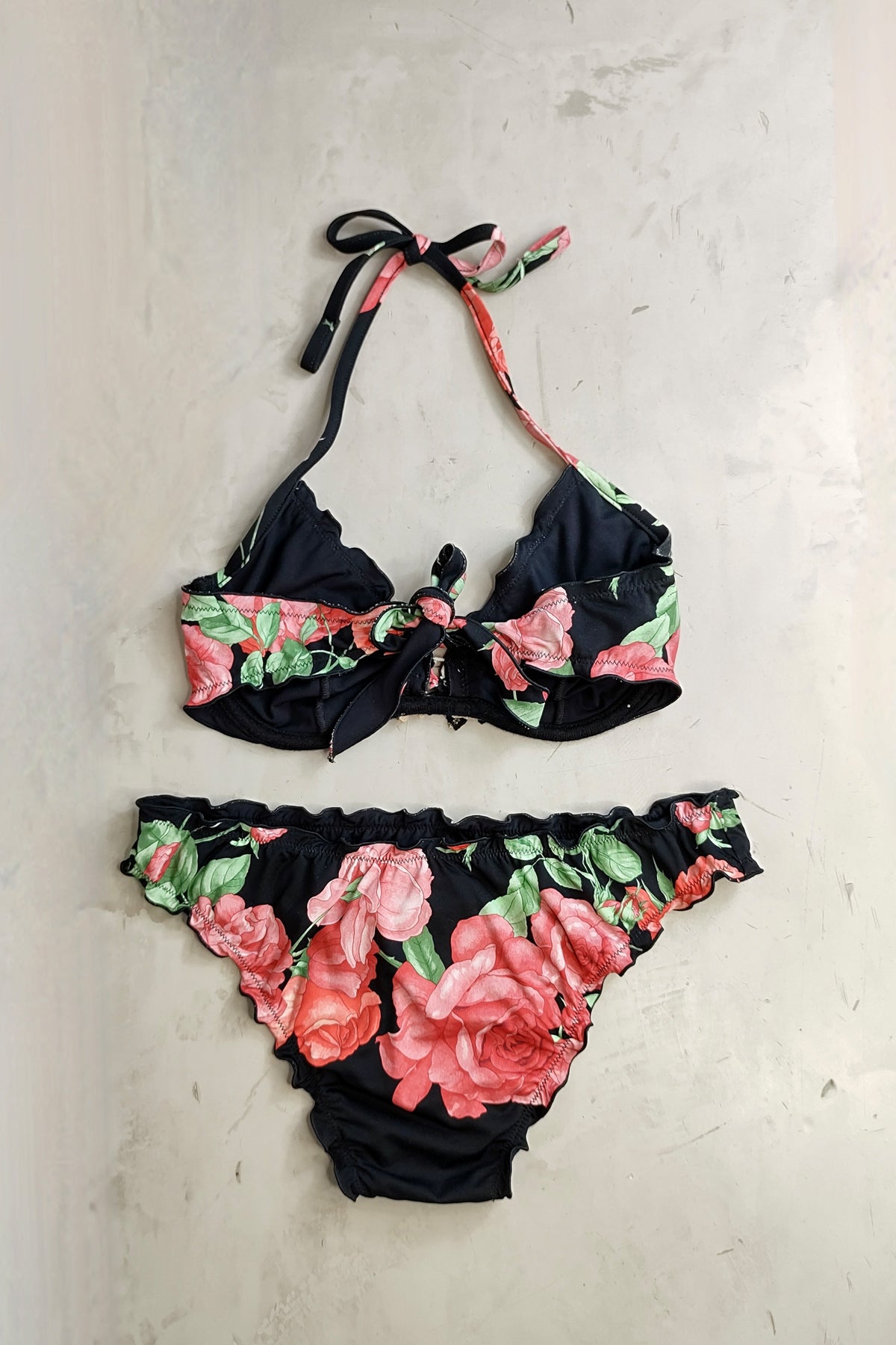 Raffaela D'Angelo Floral Bikini