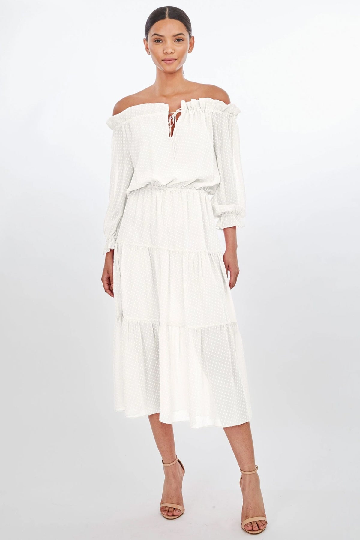 Generation Love Leoni Midi Dress Candy Pink