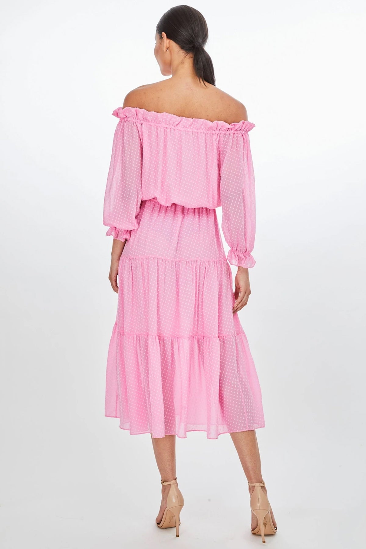 Generation Love Leoni Midi Dress Candy Pink